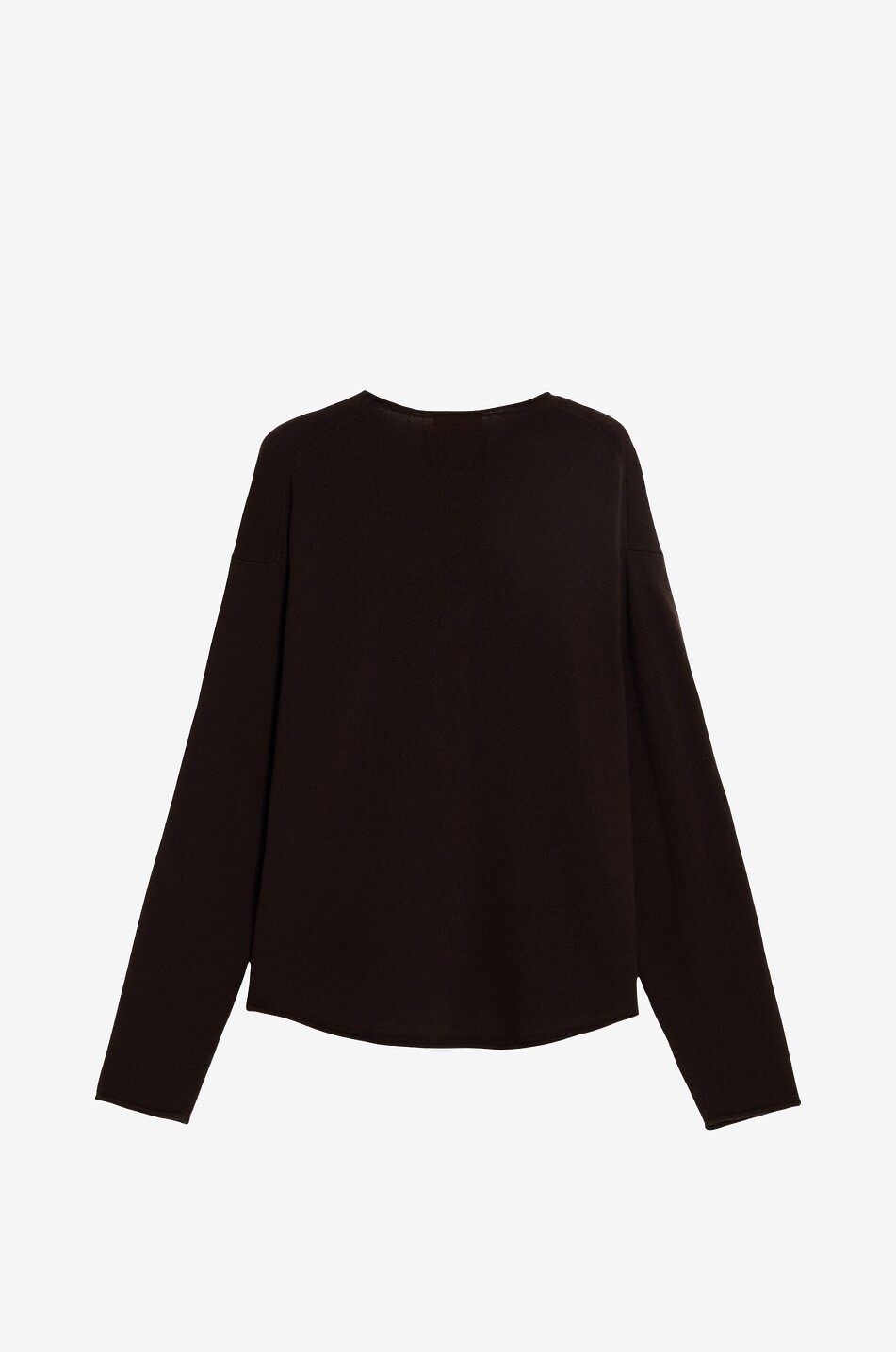 GUEST IN RESIDENCE Oversized Rundhalspullover aus Jersey Damen BRAUN 2