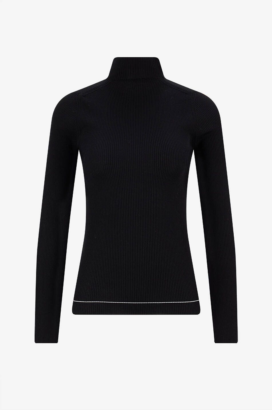 Rollkragenpullover aus Jersey Dolcevita
