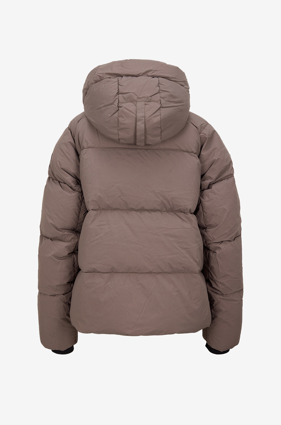 CANADA GOOSE Doudoune courte à col montant en tissu technique Junction Femme MARRON 2