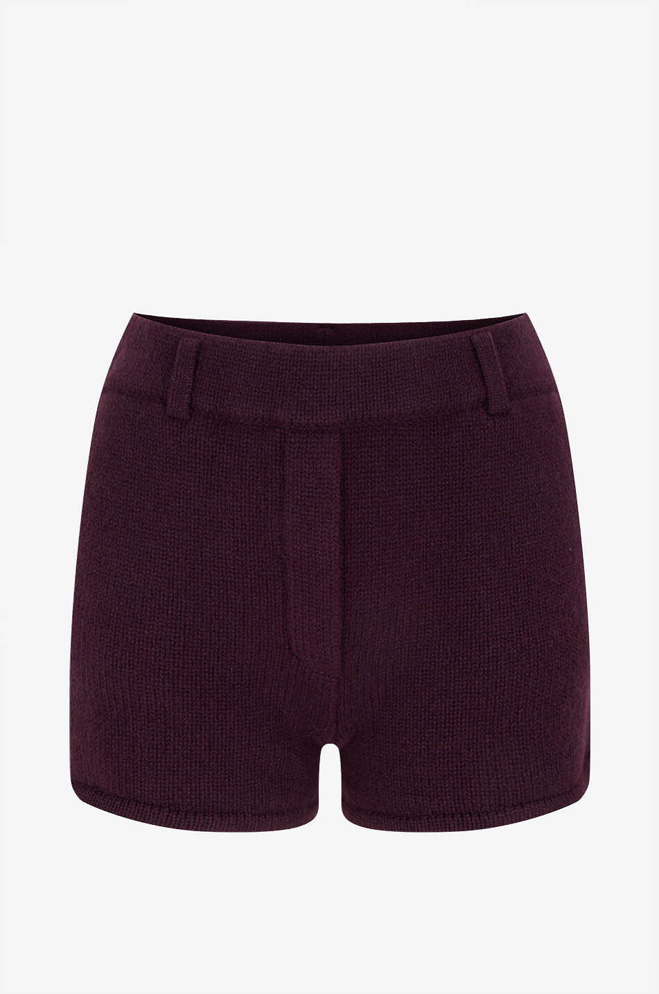 LISA YANG Short à poches en maille Tyra Femme ROUGE FONCÉ 1