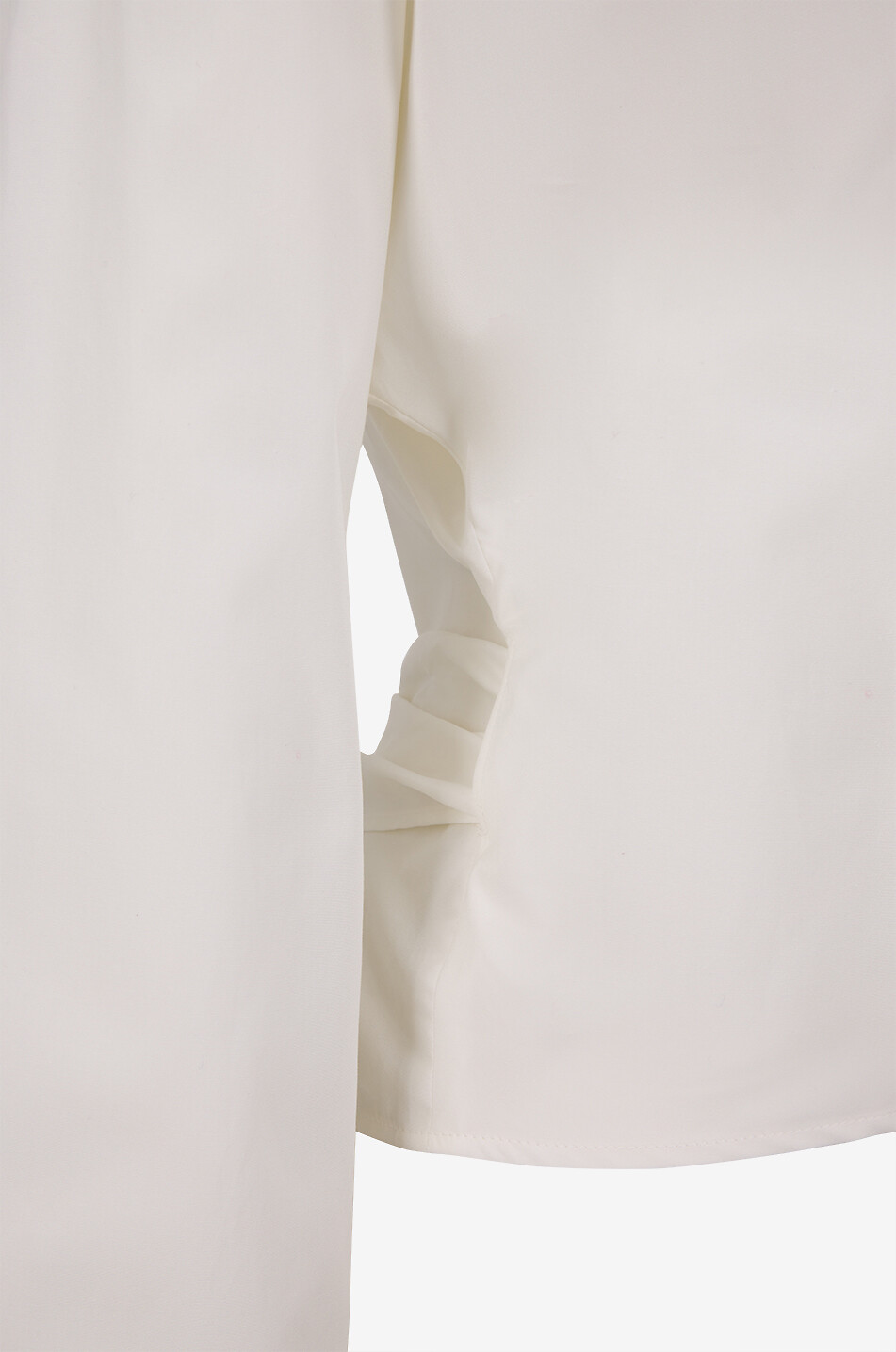 WEEKEND MAX MARA Fledermausärmel-Hemd aus Popeline Fresco Damen WEISS 3