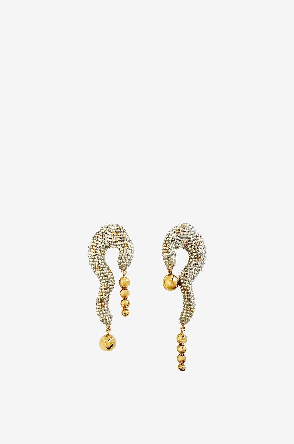 Boucles d'oreilles asymétriques Sunset