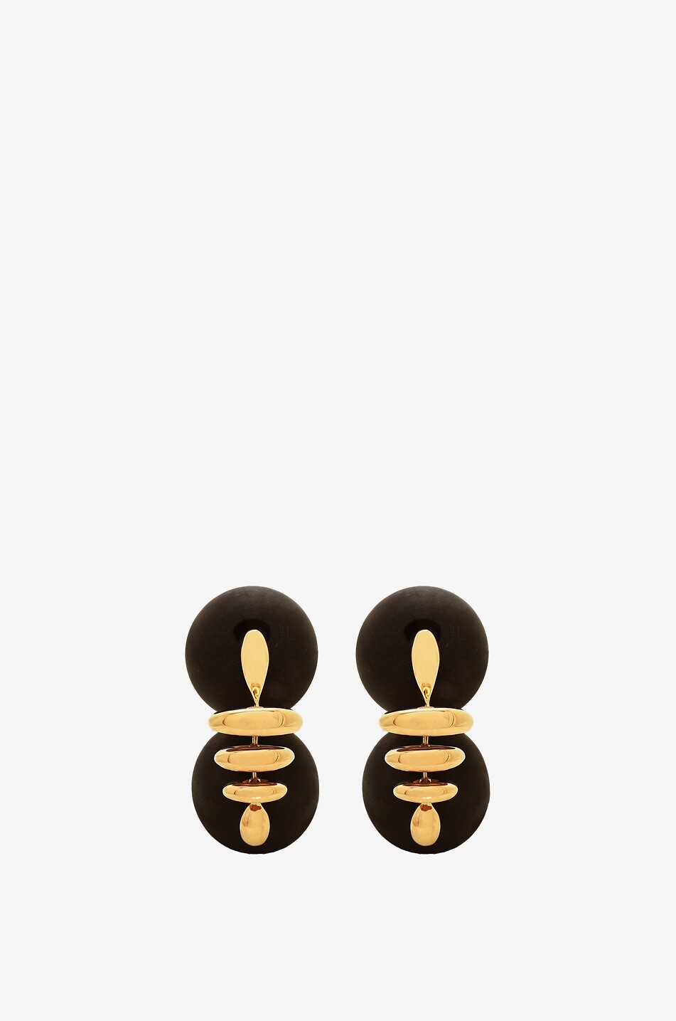 SUSANA VEGA Boucles d'oreilles dorées et argentées Nidus Femme DORE 4