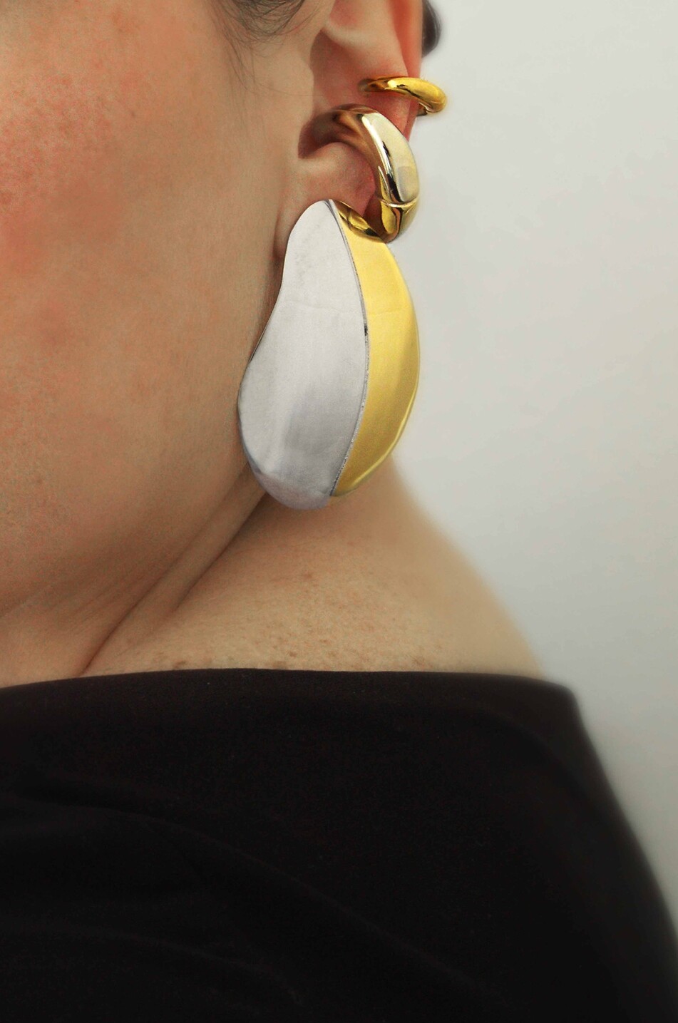 SUSANA VEGA Clip d'oreille bicolore Root Earcuff Femme MULTICOLORE 2