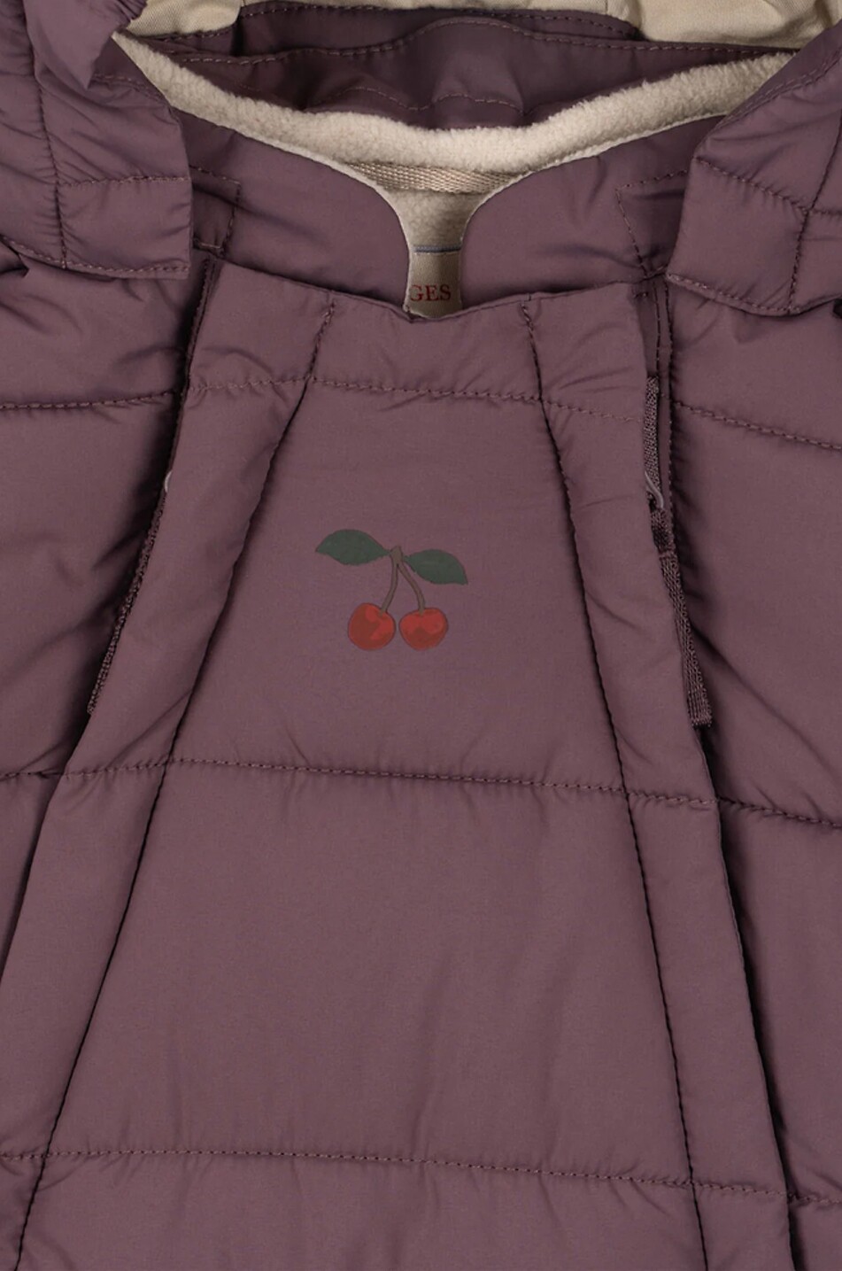 KONGES SLØJD Combinaison pilote bébé en tissu technique Alpi Bébé ROUGE FONCÉ 4