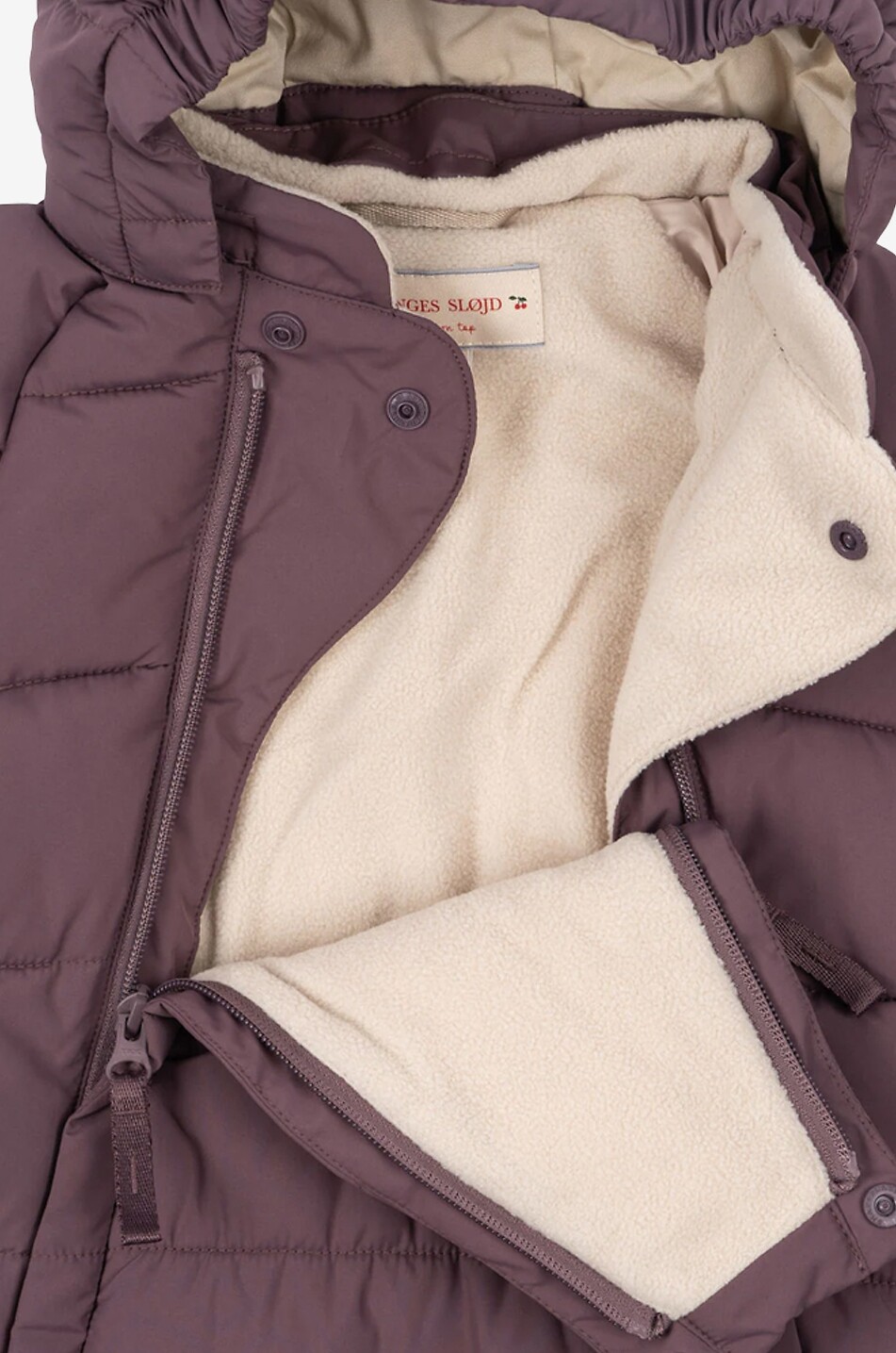 KONGES SLØJD Combinaison pilote bébé en tissu technique Alpi Bébé ROUGE FONCÉ 5