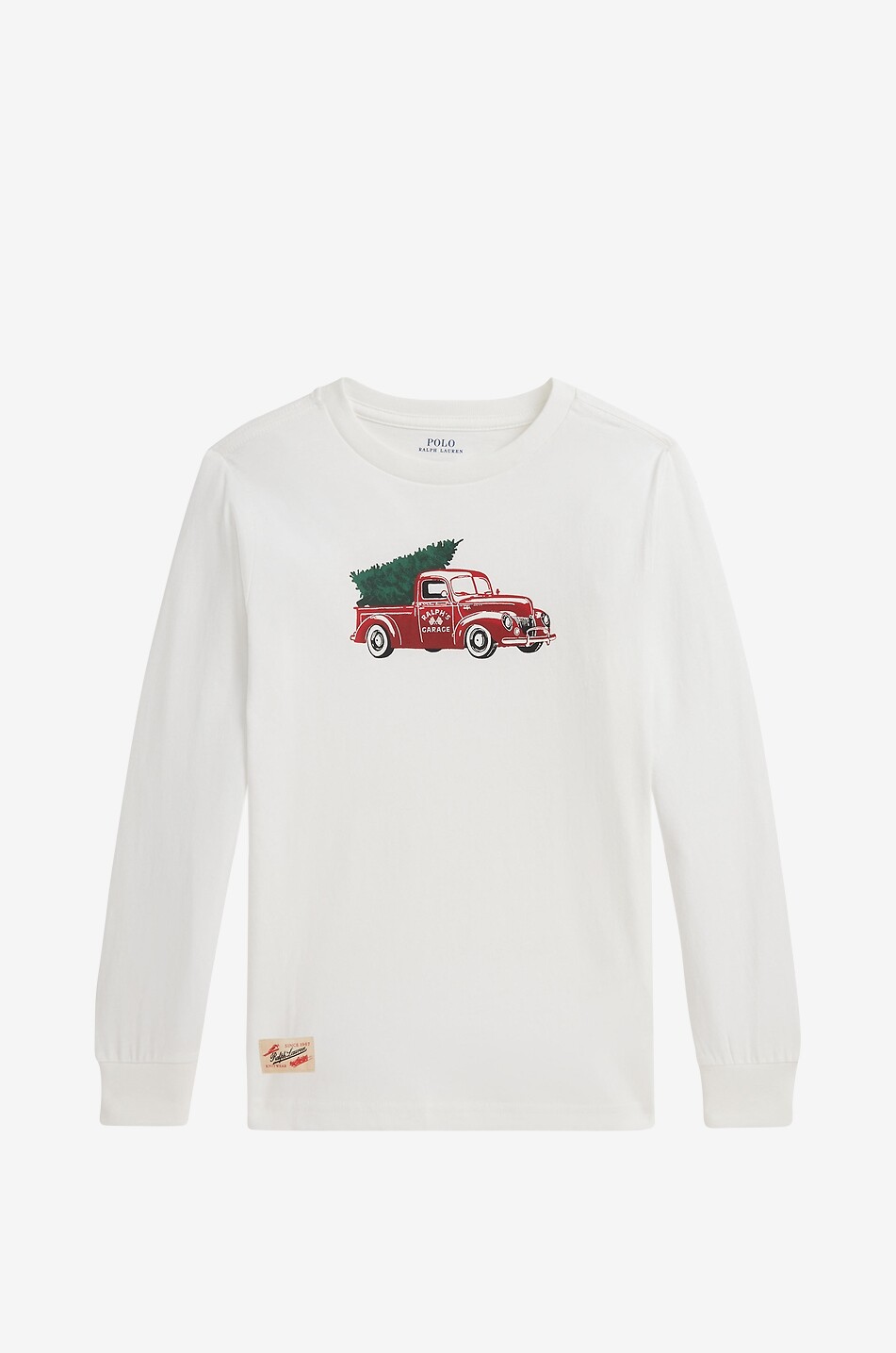 POLO RALPH LAUREN Boy's printed jersey t-shirt Boy EGGSHELL 1