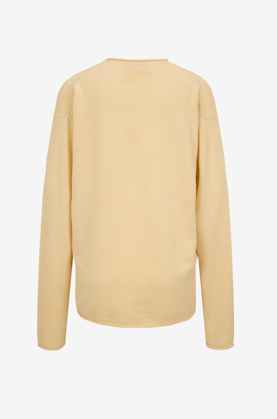 GUEST IN RESIDENCE Oversized Rundhalspullover aus Jersey Damen GELB 2