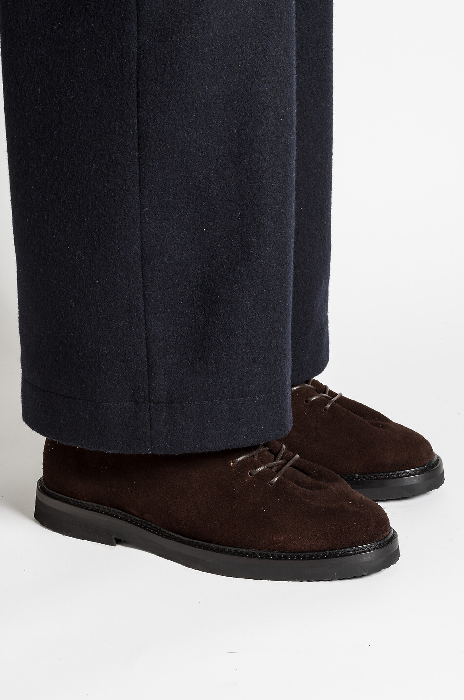 JACQUES SOLOVIERE Bottines dessert boot à lacets en daim Chukka Homme MARRON 2