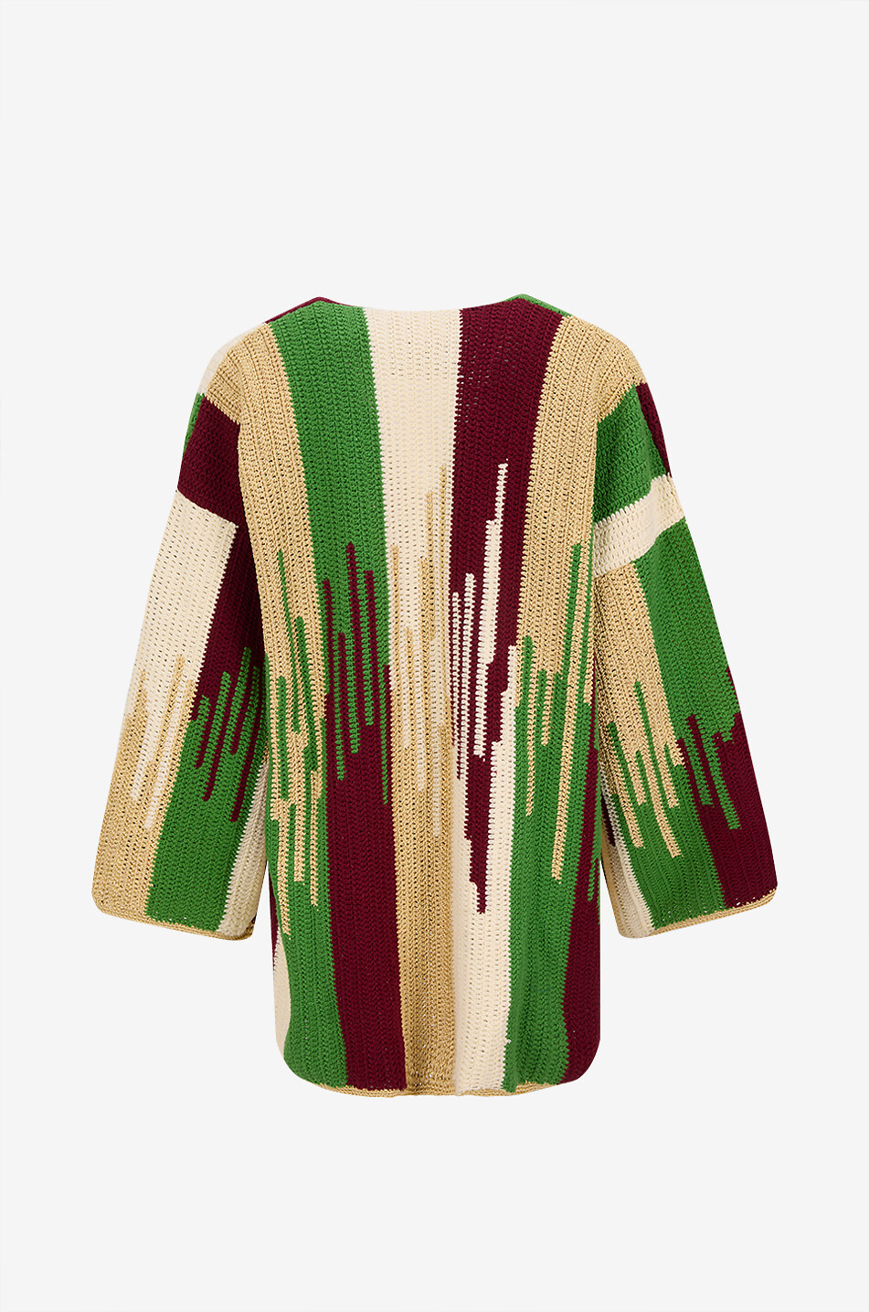 JESSICA K Veste courte en crochet à motifs Jade Femme MULTICOLORE 2