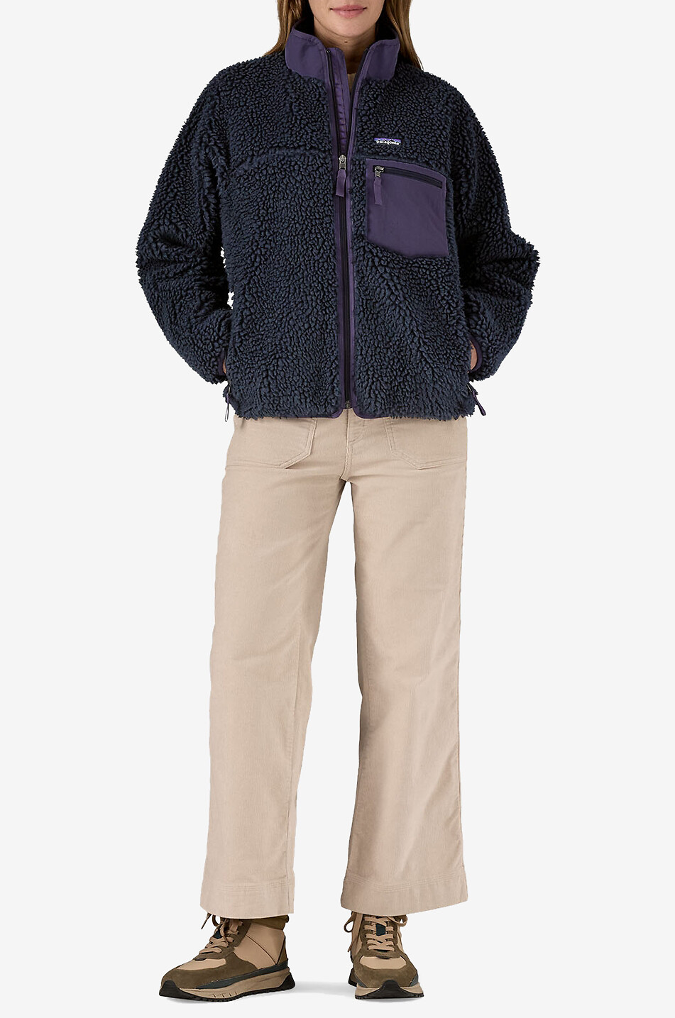 Retro-X fleece stand-collar jacket - PATAGONIA - DARK BLUE - Bongénie