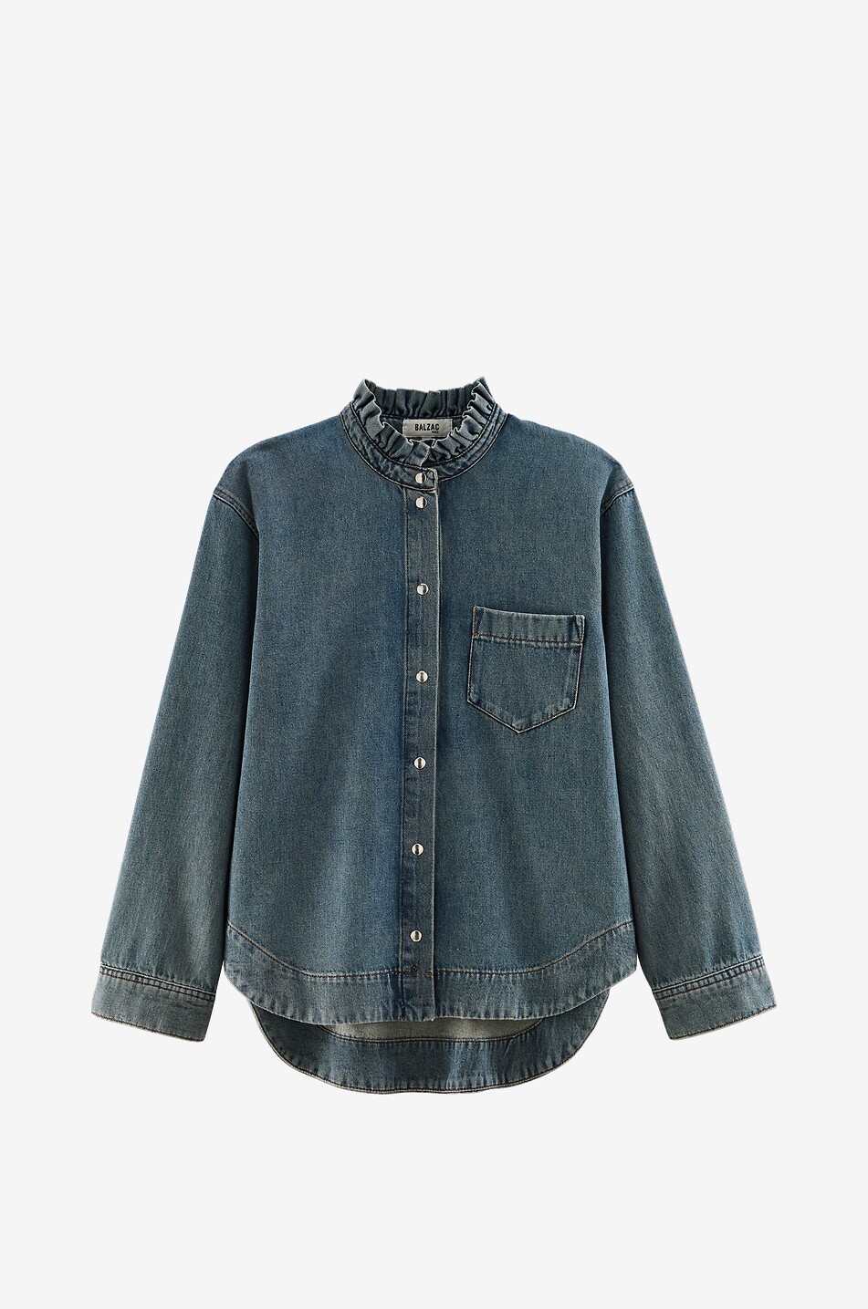 BALZAC PARIS Chemise à manches longues Salomé Femme BLEU 1