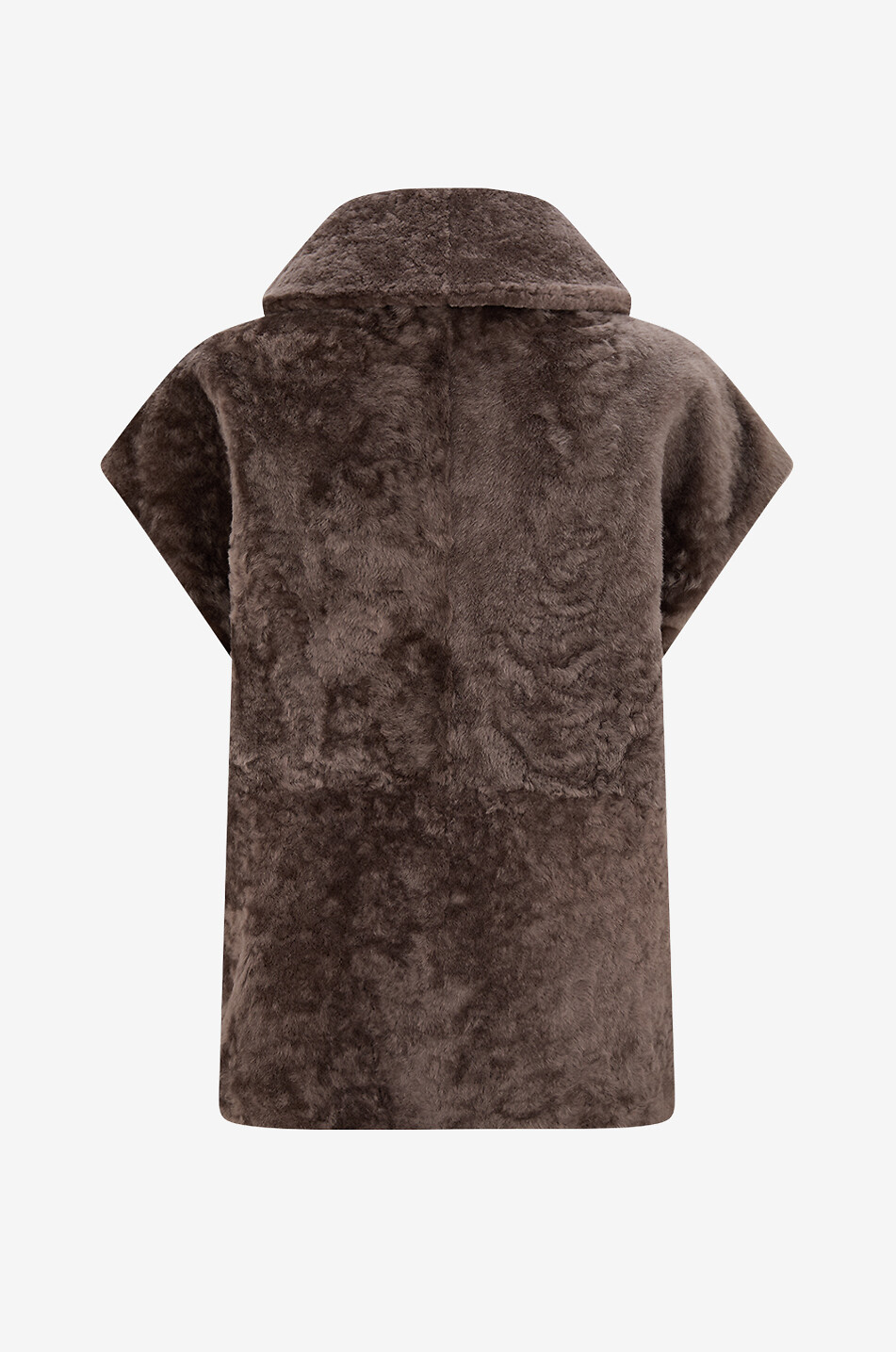 JOSEPH Kurze wendbare Lammfelljacke Molin Damen BRAUN 2