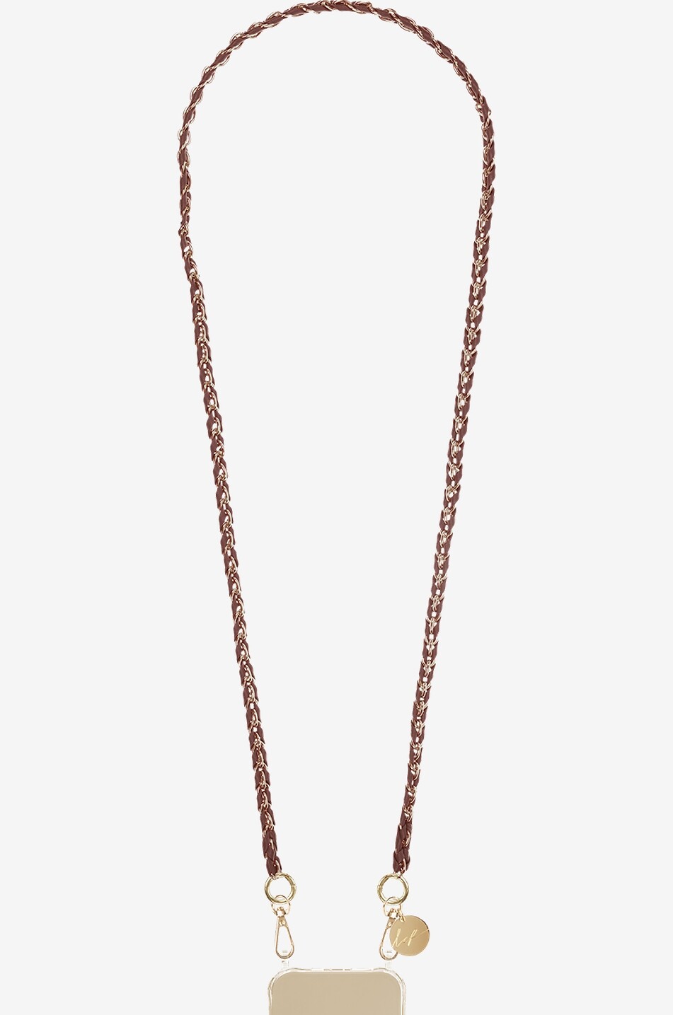 LA COQUE FRANCAISE Handykette Lou Damen DUNKELROT 1