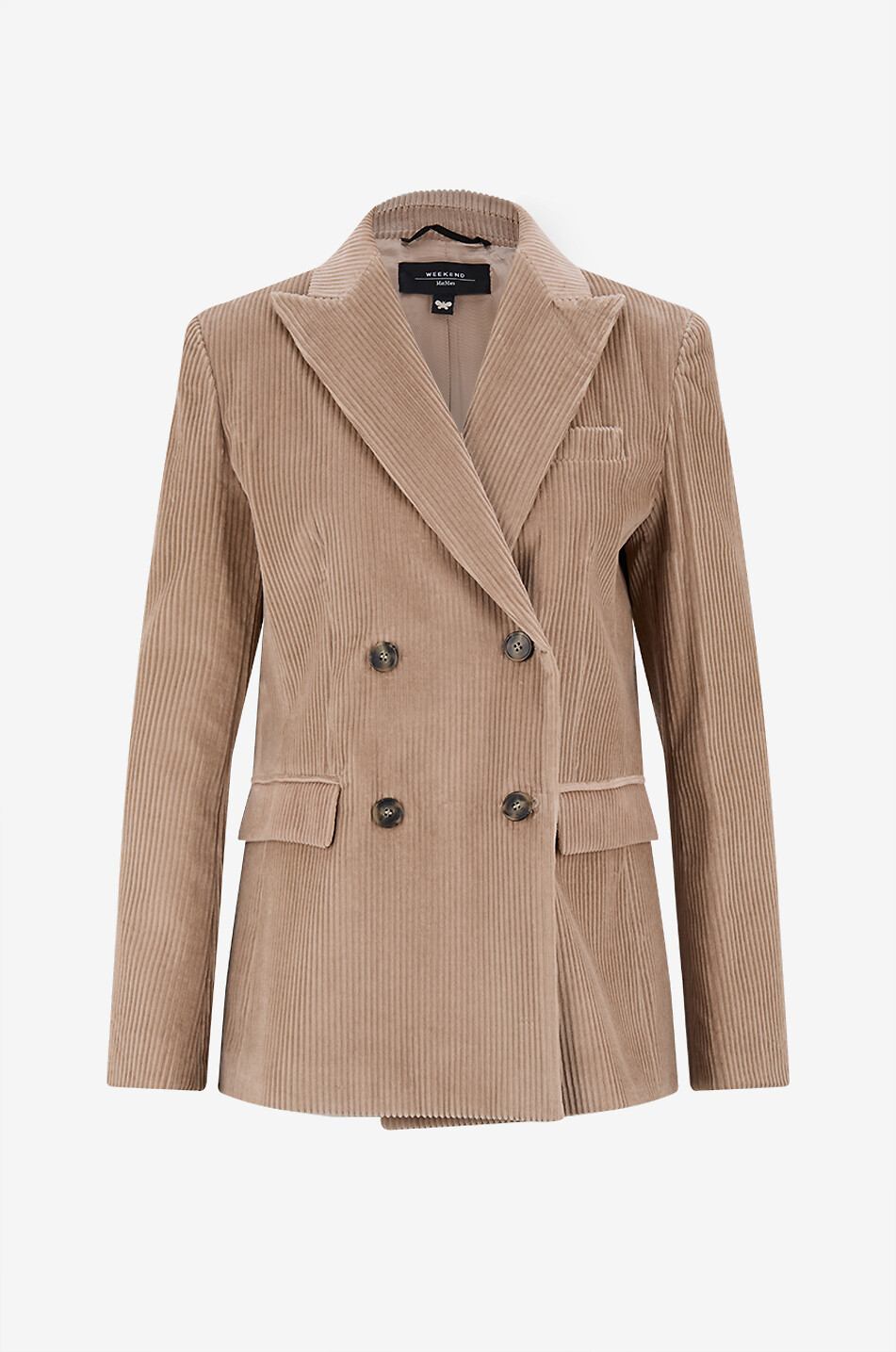 Katanga corduroy blazer with lapel collar