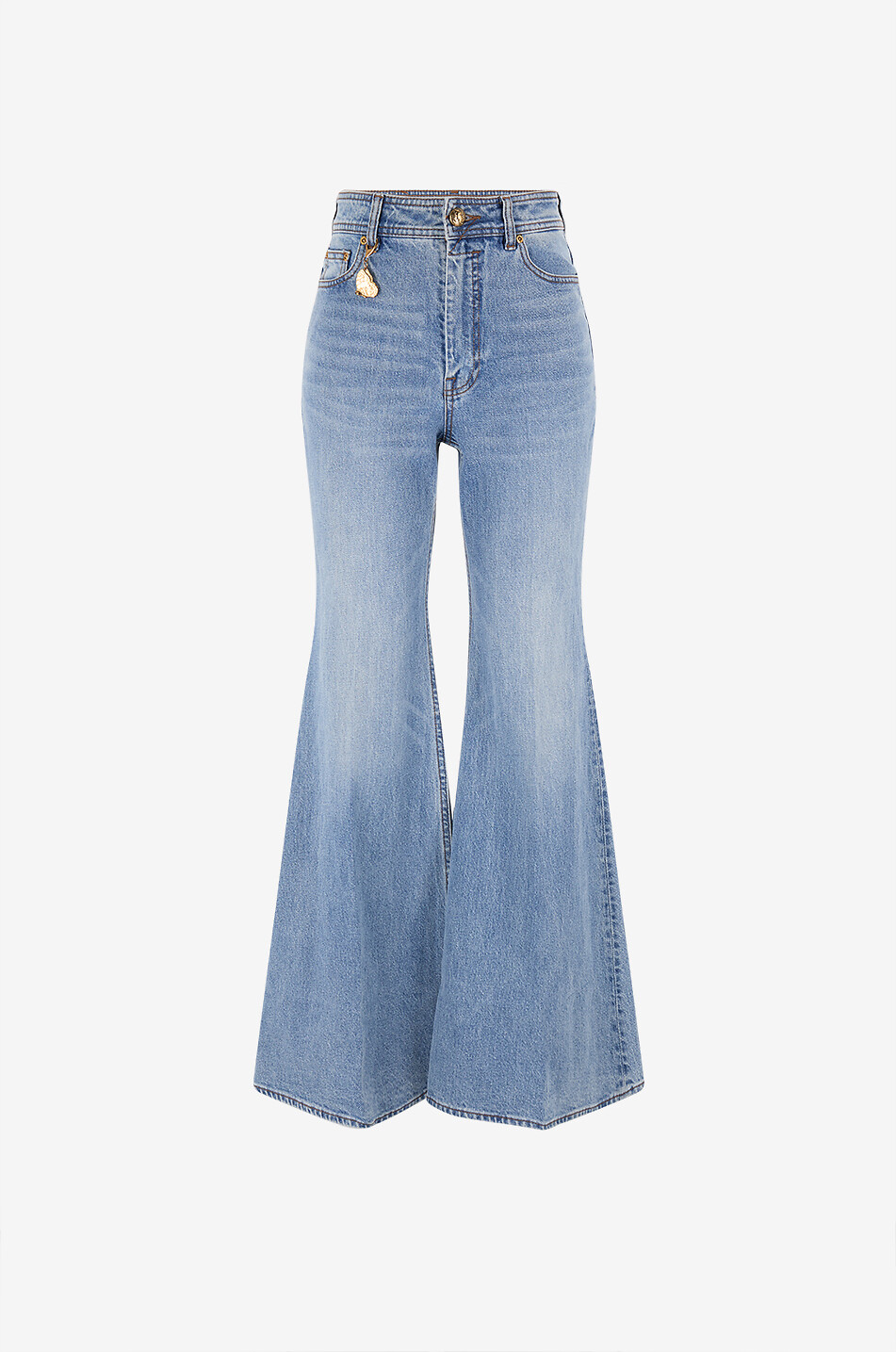 ZIMMERMANN パンツ Bootcut denim jeans - ZIMMERMANN - BLUE - Bongénie