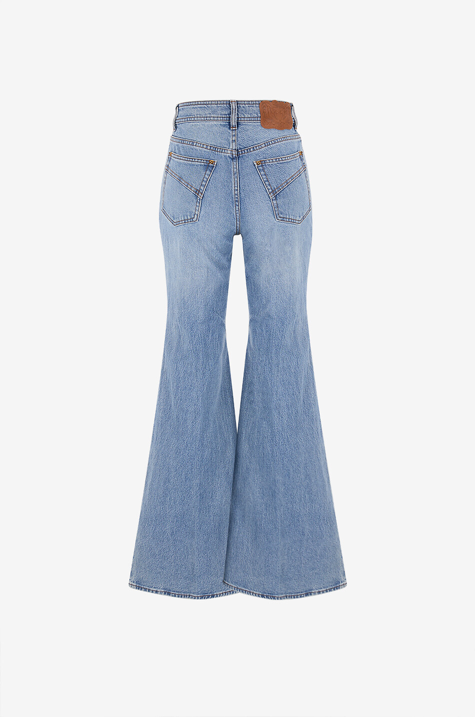 Bootcut denim jeans - ZIMMERMANN - BLUE - Bongénie Outlet