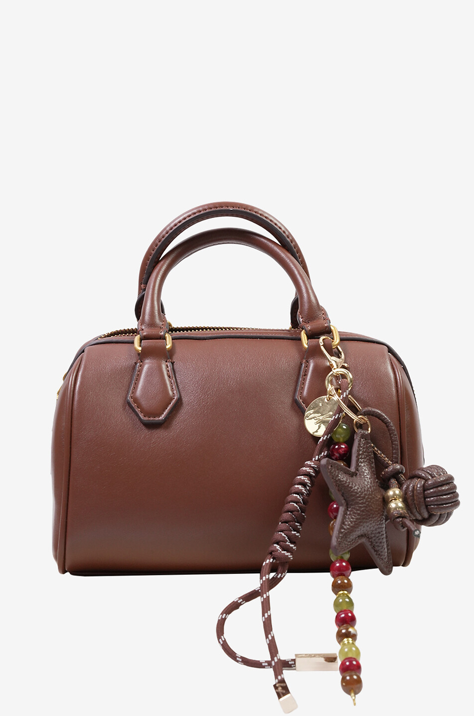 LA COQUE FRANCAISE Exklusive Taschenanhänger Bobby Damen BRAUN 2