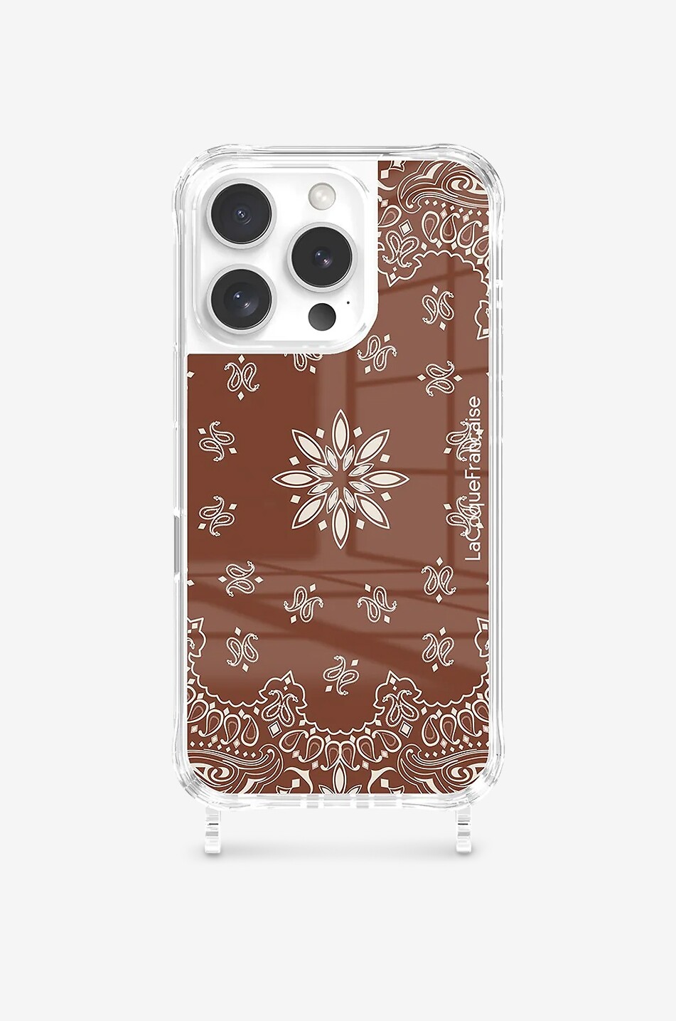 Handgefertigte iPhone 16 Pro Bandana-Hülle