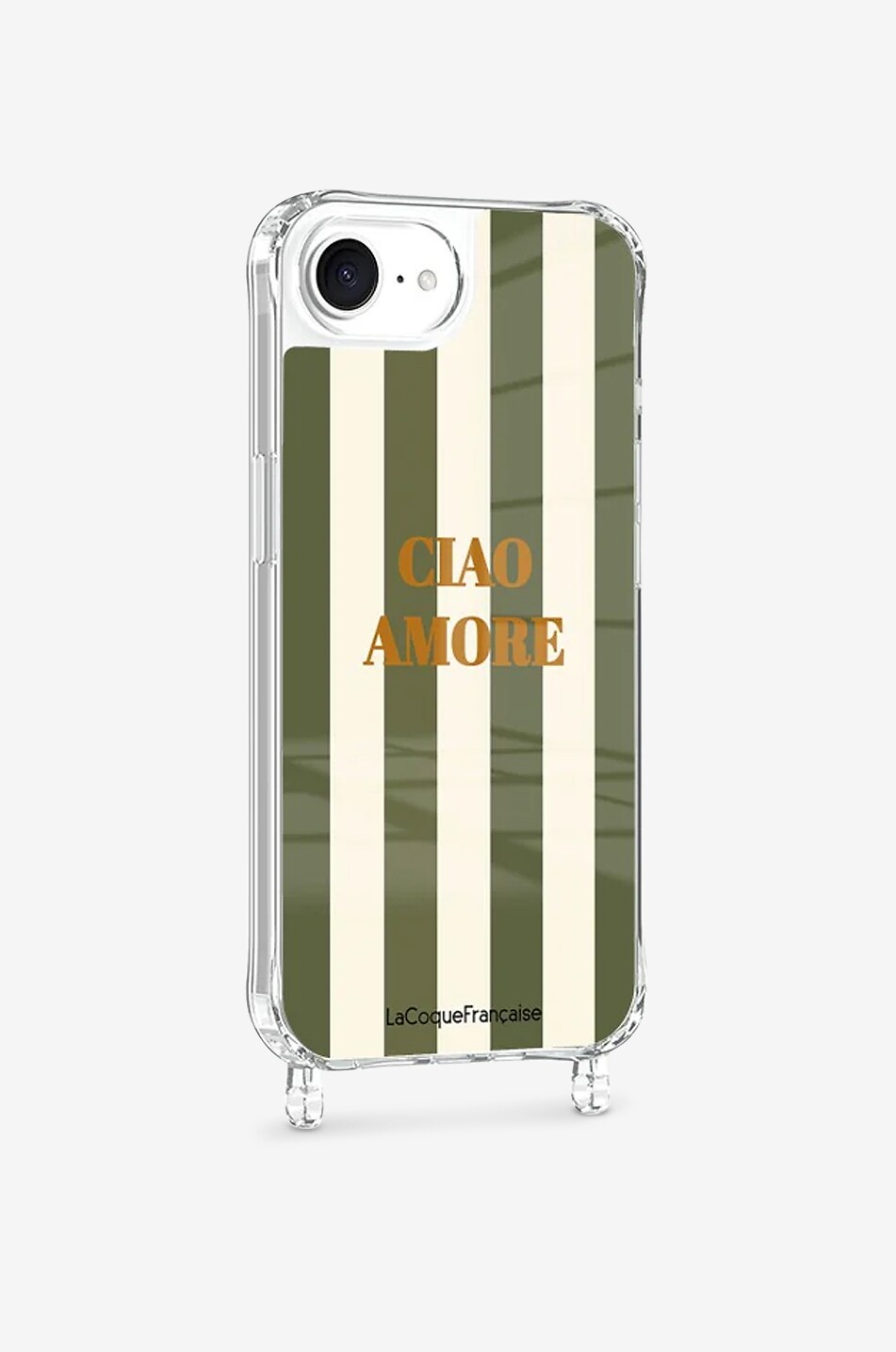 LA COQUE FRANCAISE Coque pour IPhone 15 Ciao Amore Femme KAKI 3
