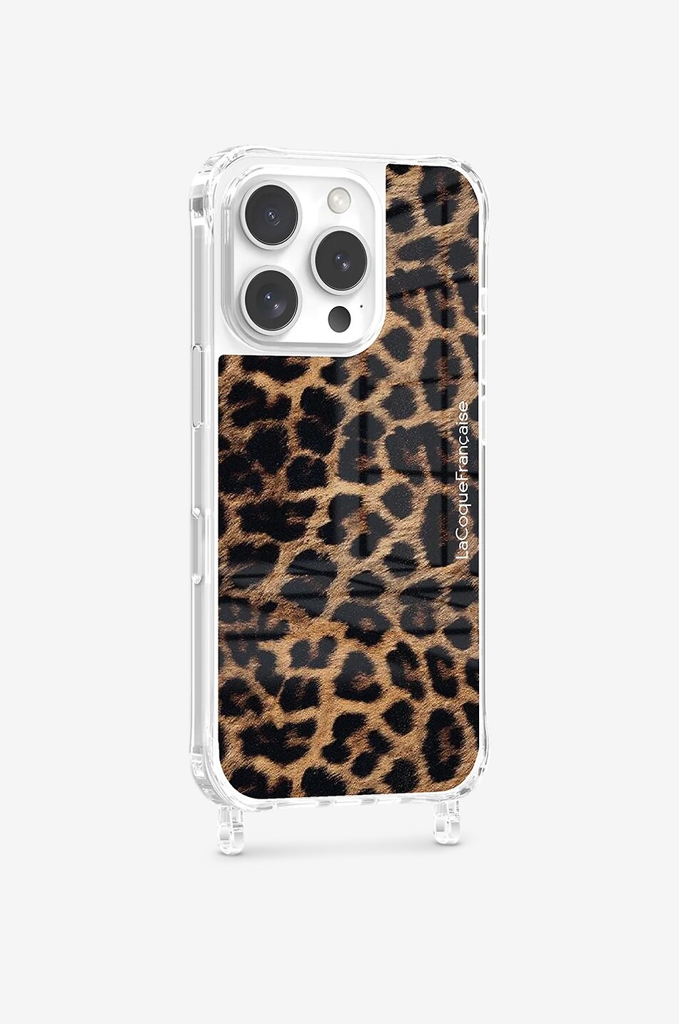 LACOQUEFRANCAISE Exklusive Leopardenmuster Hülle für iPhone 16 Pro Damen Braun 1