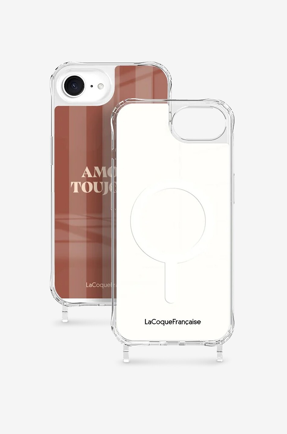 LA COQUE FRANCAISE Amour Toujours iPhone 15 Pro Max case Women DARK ORANGE 2