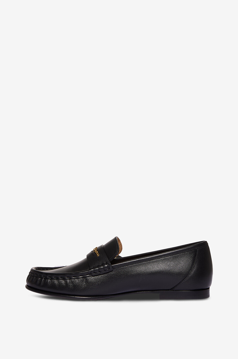 CHLOE Chloé Loafers smooth leather mocassins Women BLACK 3