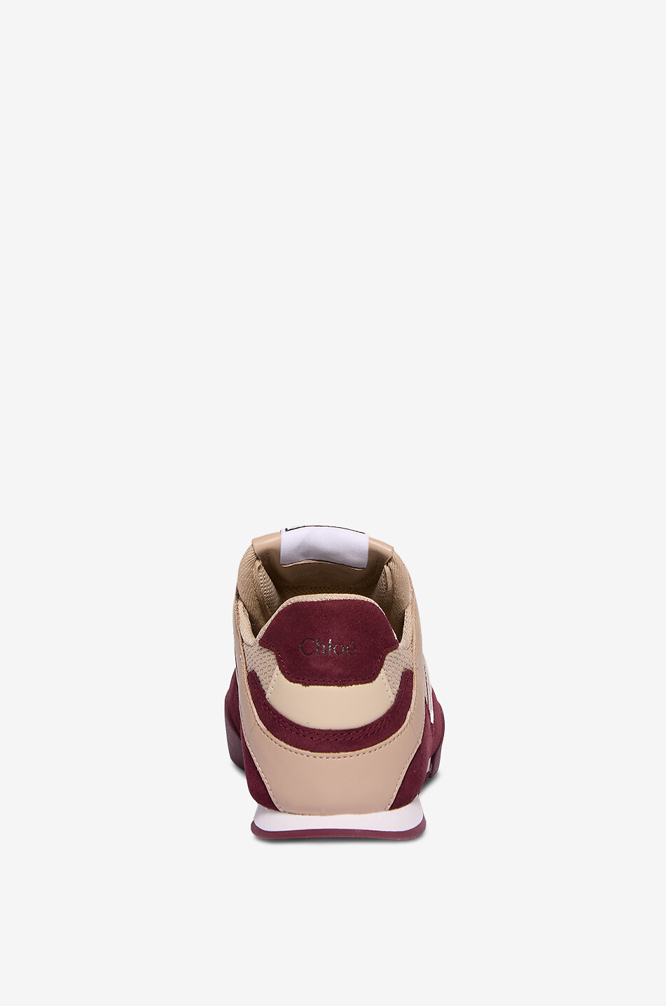 CHLOE Niedrige Ledersneakers Kick Damen BEIGE 4