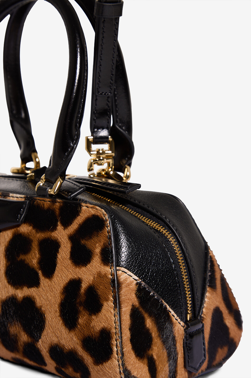 GIVENCHY Handgefertigte Ledertasche mit Fohlenlook Antigona Damen Braun 6