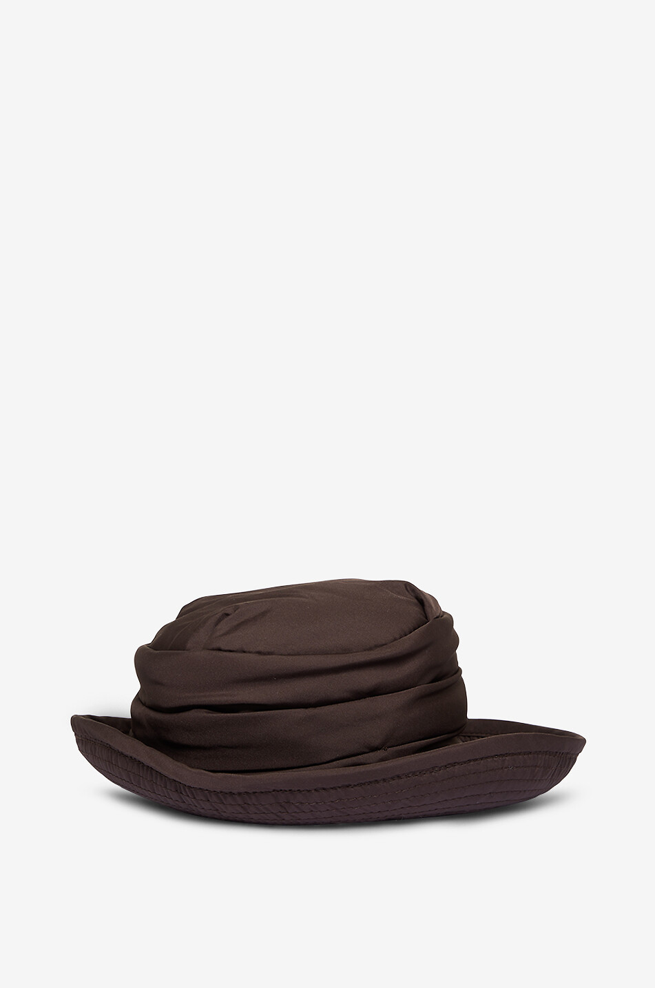 GREVI Chapeau cloche à plis pour pluie Femme MARRON 2