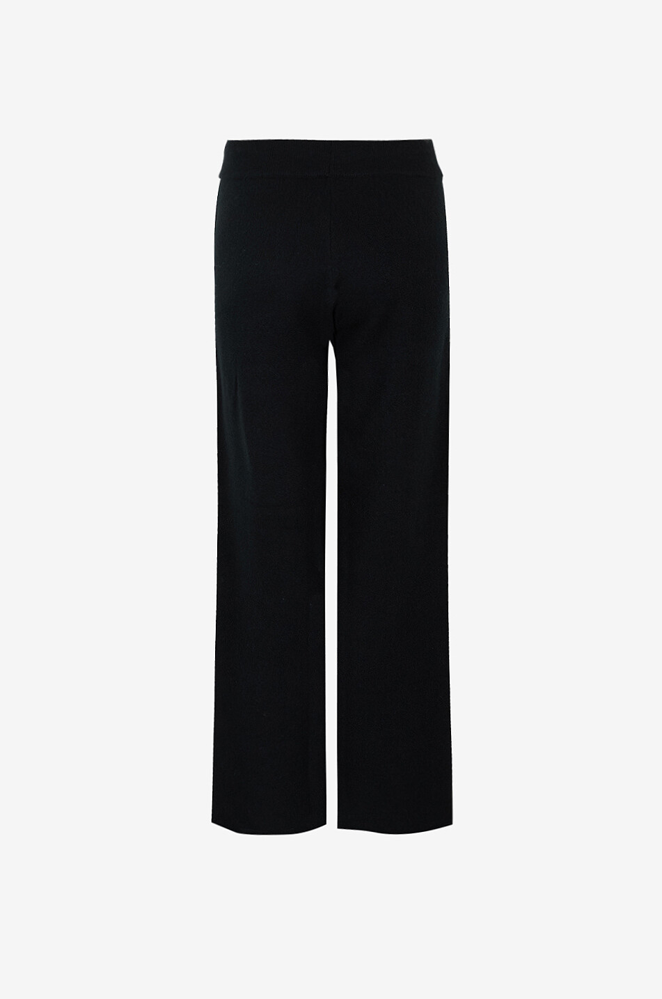 BONGÉNIE Pantalon large de jogging en maille Femme NOIR 2