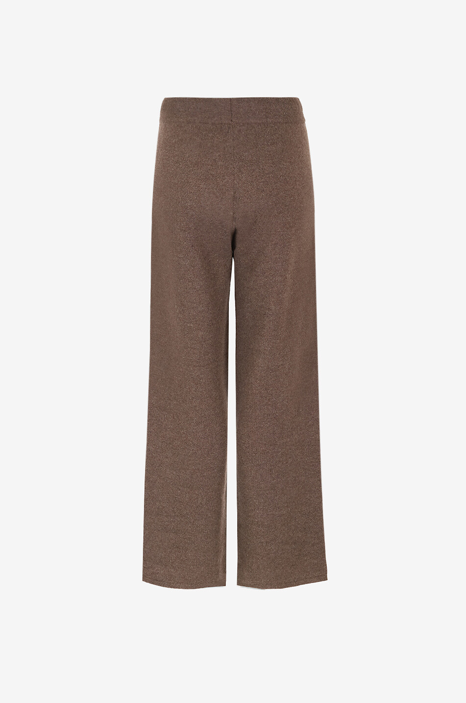 BONGÉNIE Pantalon large de jogging en maille Femme MARRON 2