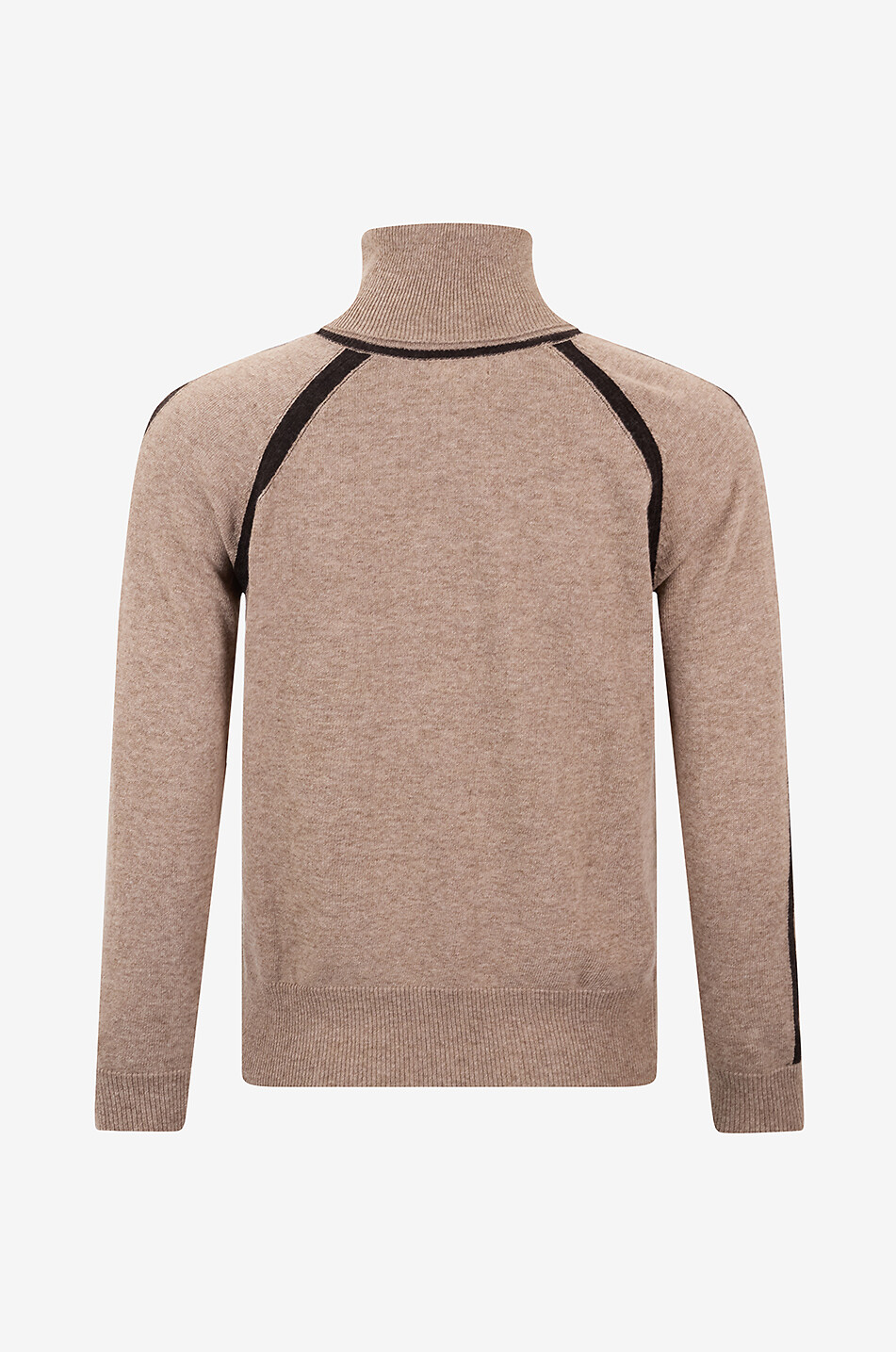 DIEGA Pull en jersey à col roulé Poleno Femme MARRON CLAIR 2