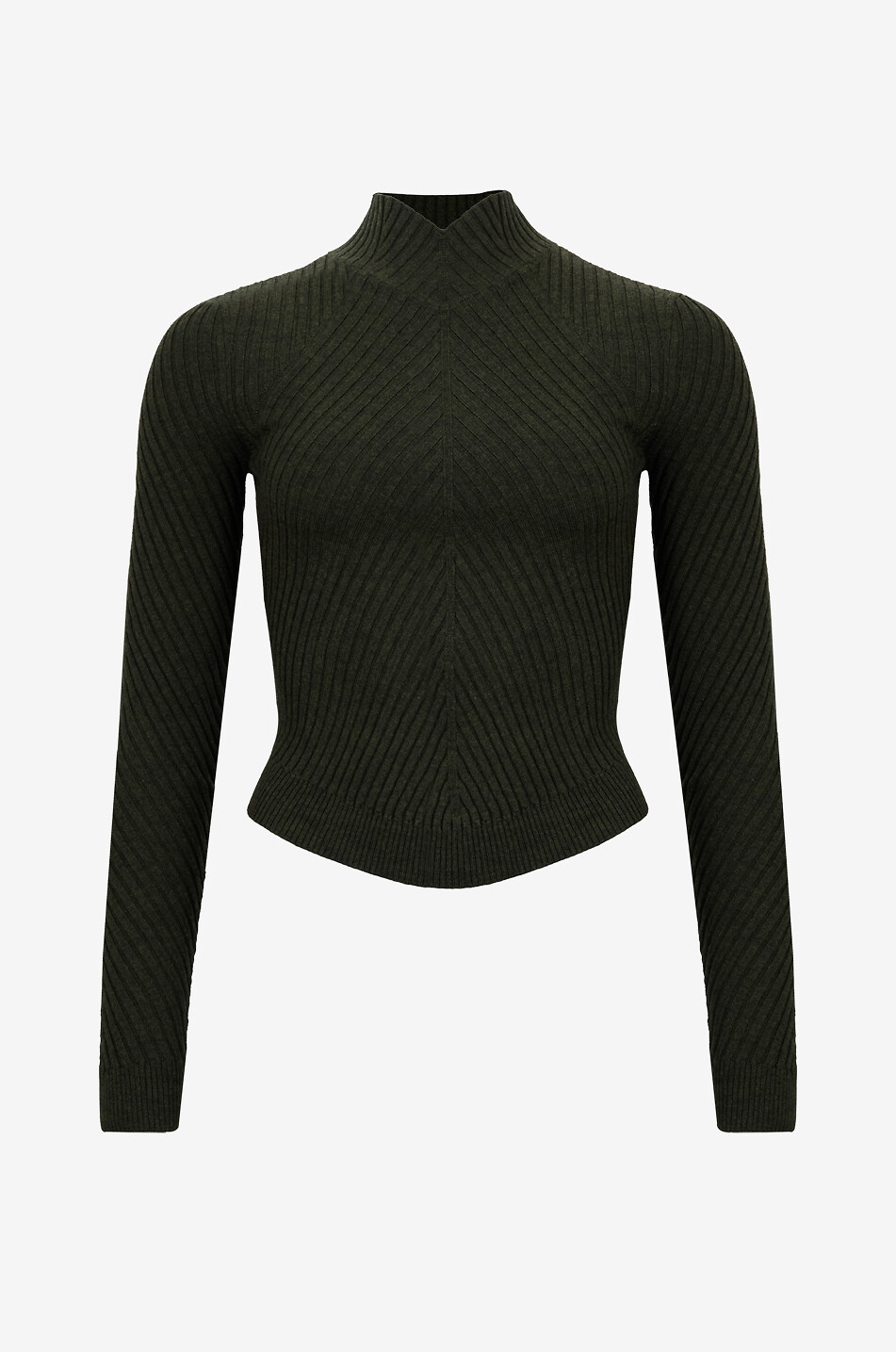 Turtleneck knitted sweater
