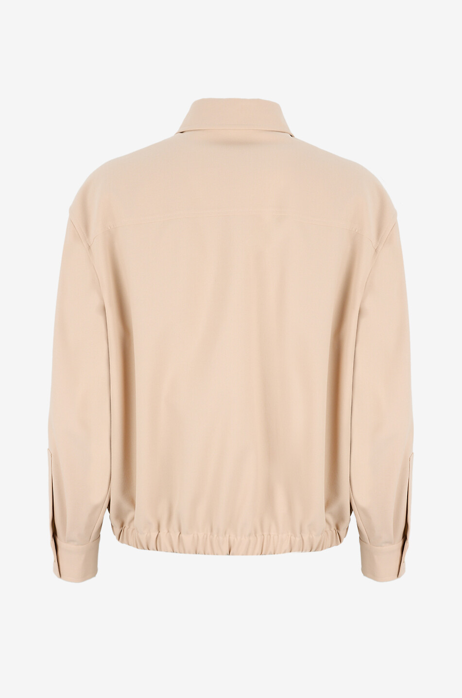 FABIANA FILIPPI Techno tailoring lightweight boxy bomber jacket Women BEIGE 2