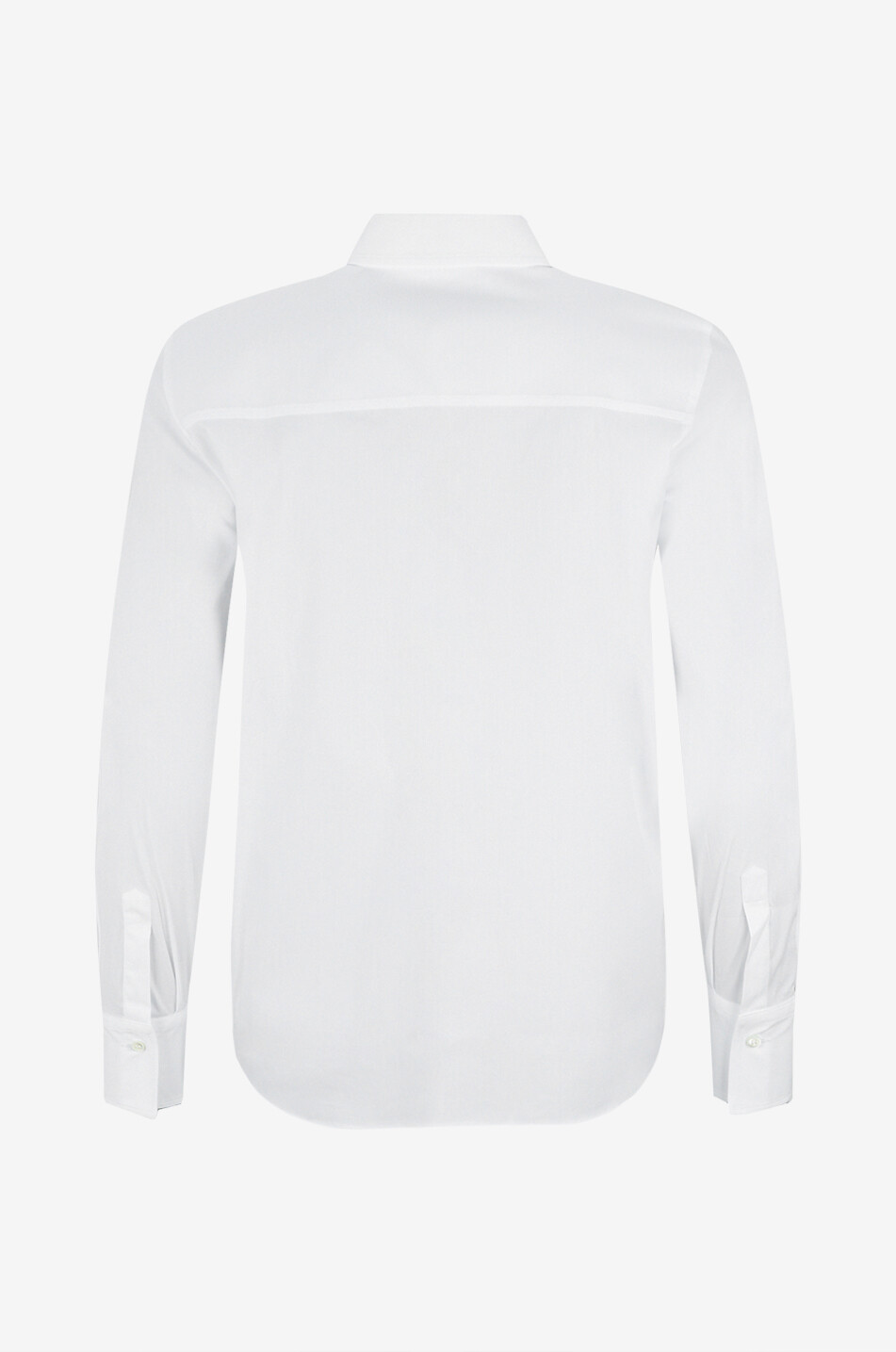 BRUNELLO CUCINELLI Shiny Placket poplin shirt Women WHITE 2