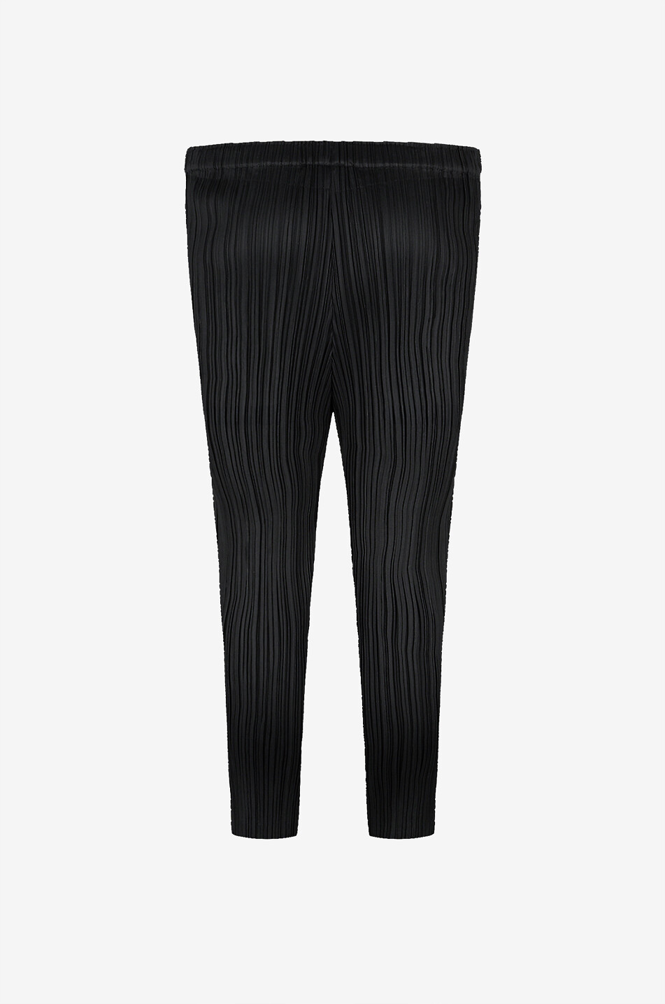 PLEATS PLEASE CO pleated Capri trousers Women BLACK 2