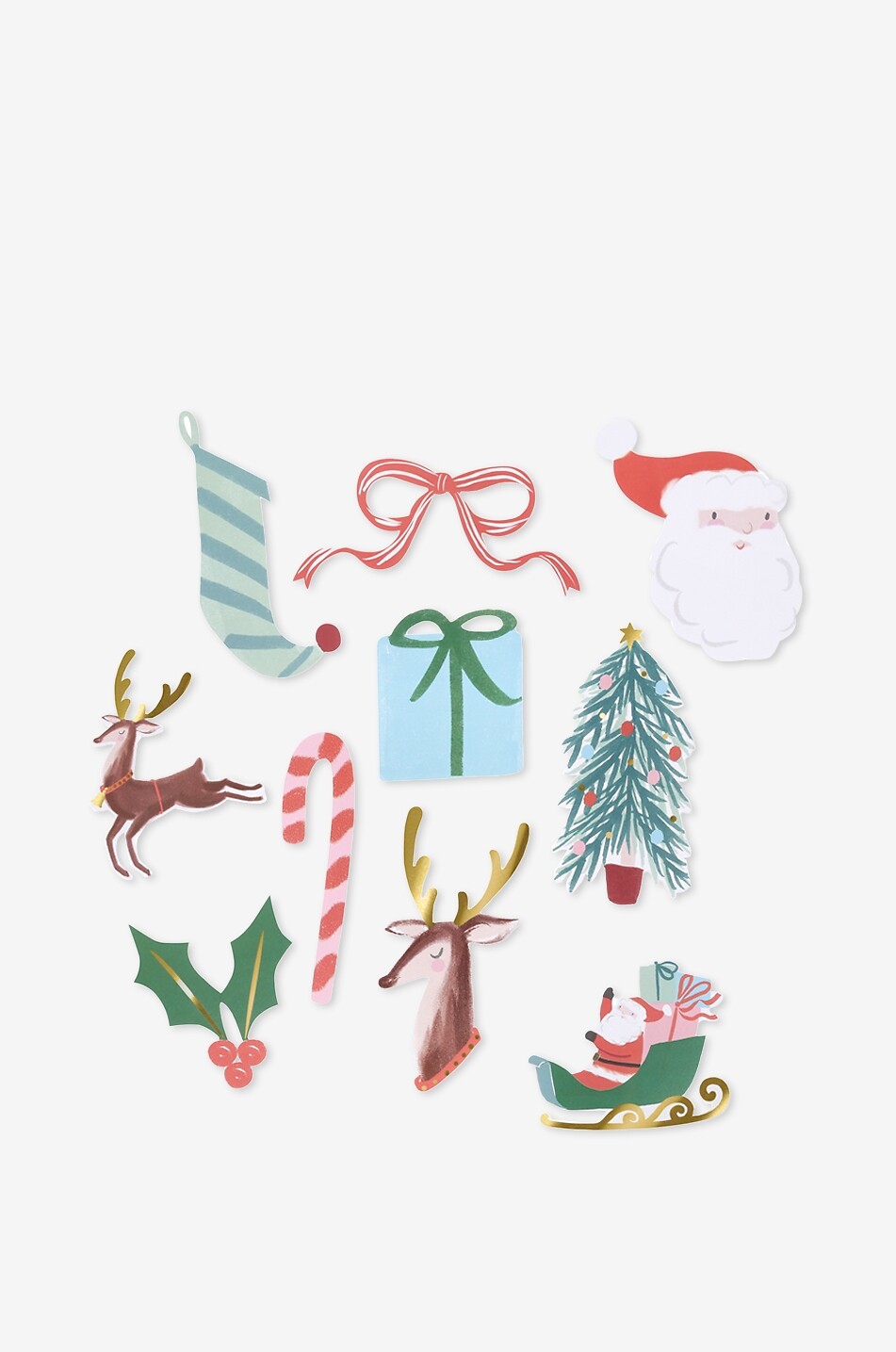 MERI MERI Christmas stickers for children Unisex Colourless 2