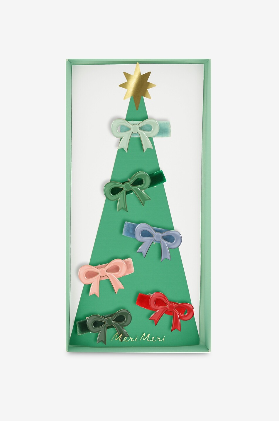 Girls' hair clips with bow