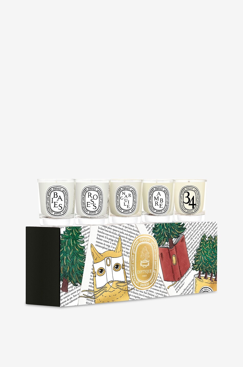 DIPTYQUE Geschenkset 5 Mini-Duftkerzen - Limitierte Auflage - 5 x 35g Haus Farblos 1