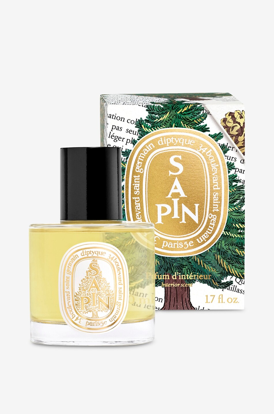 DIPTYQUE Mini parfum d'ambiance Sapin - Édition Limitée - 50ml Maison Incolore 2