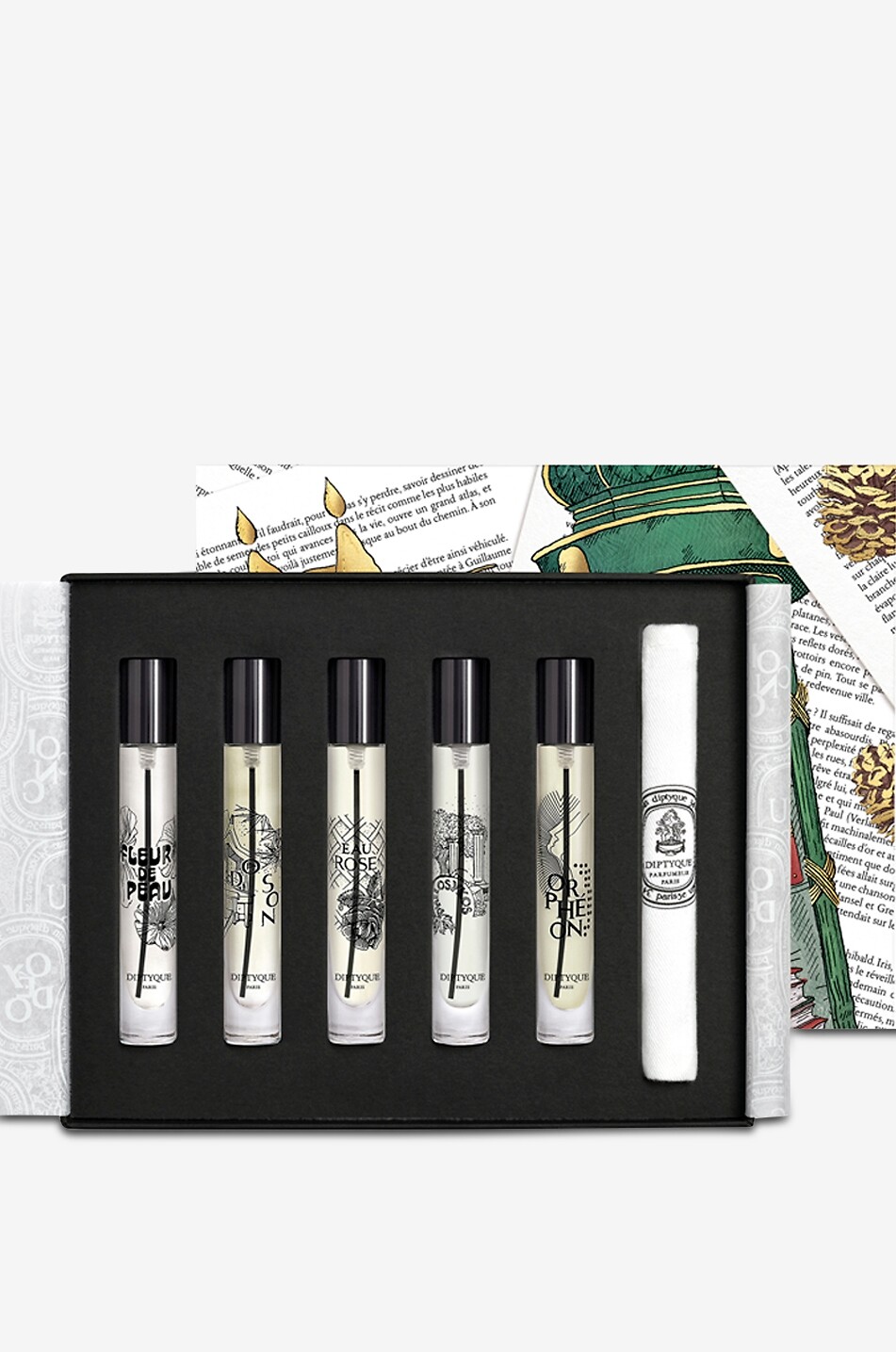 DIPTYQUE Limited edition set of 5 mini eaux de parfum - 5 x 7.5ml Unisex Colourless 2