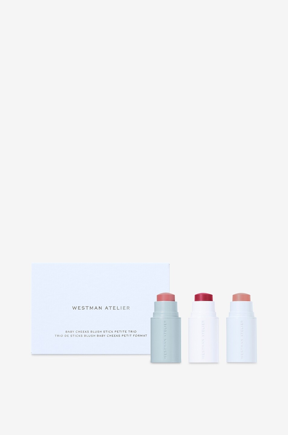 Coffret de 3 mini blushs Petite Baby Cheeks Blush Stick Trio