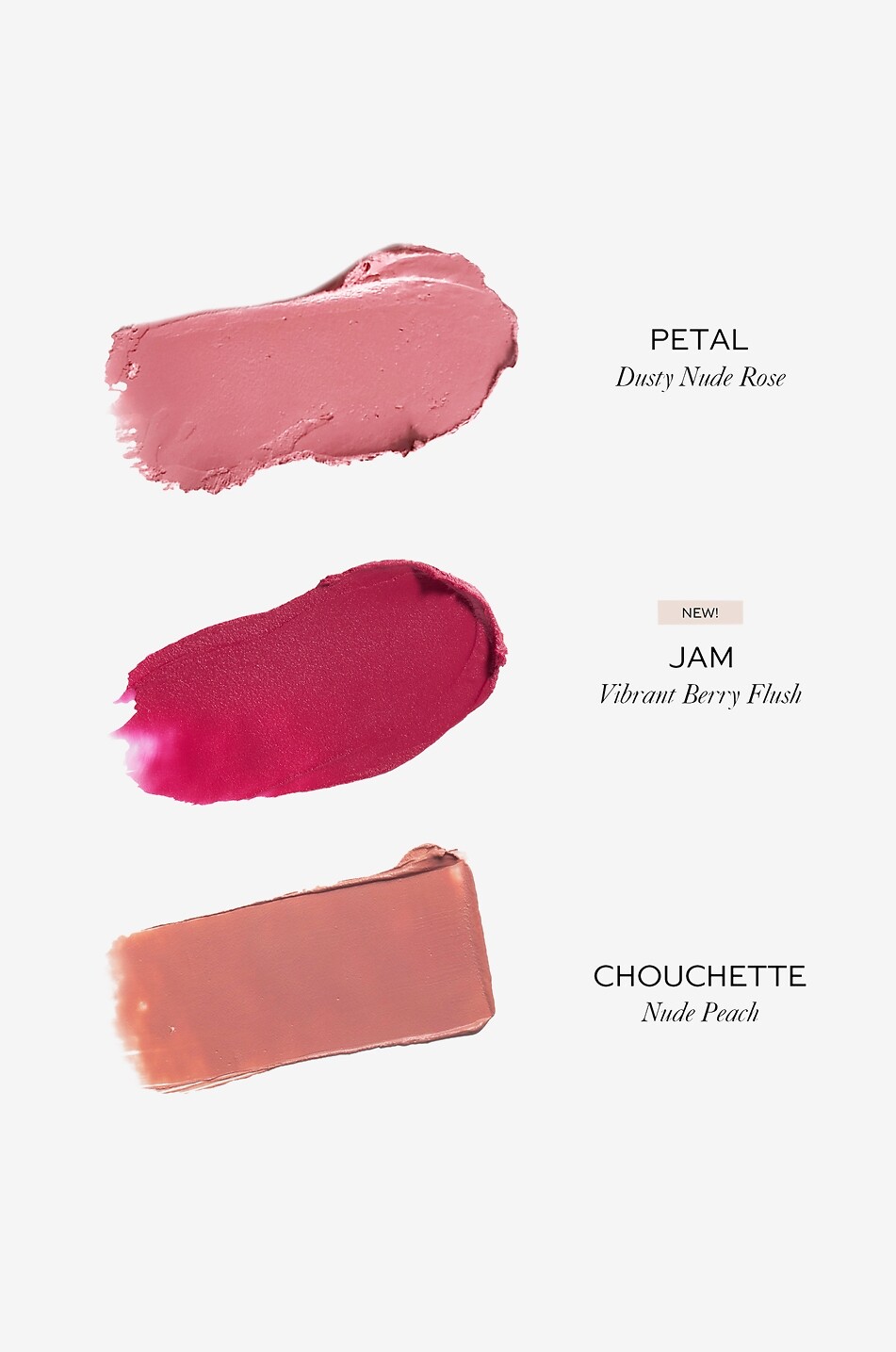 WESTMAN ATELIER Coffret de 3 mini blushs Petite Baby Cheeks Blush Stick Trio Unisexe Incolore 2