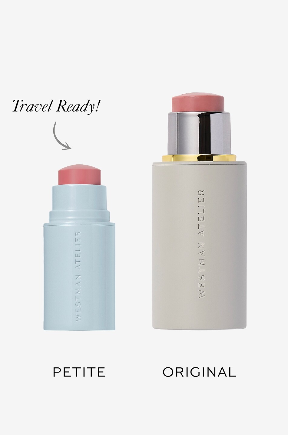 WESTMAN ATELIER Coffret de 3 mini blushs Petite Baby Cheeks Blush Stick Trio Unisexe Incolore 7