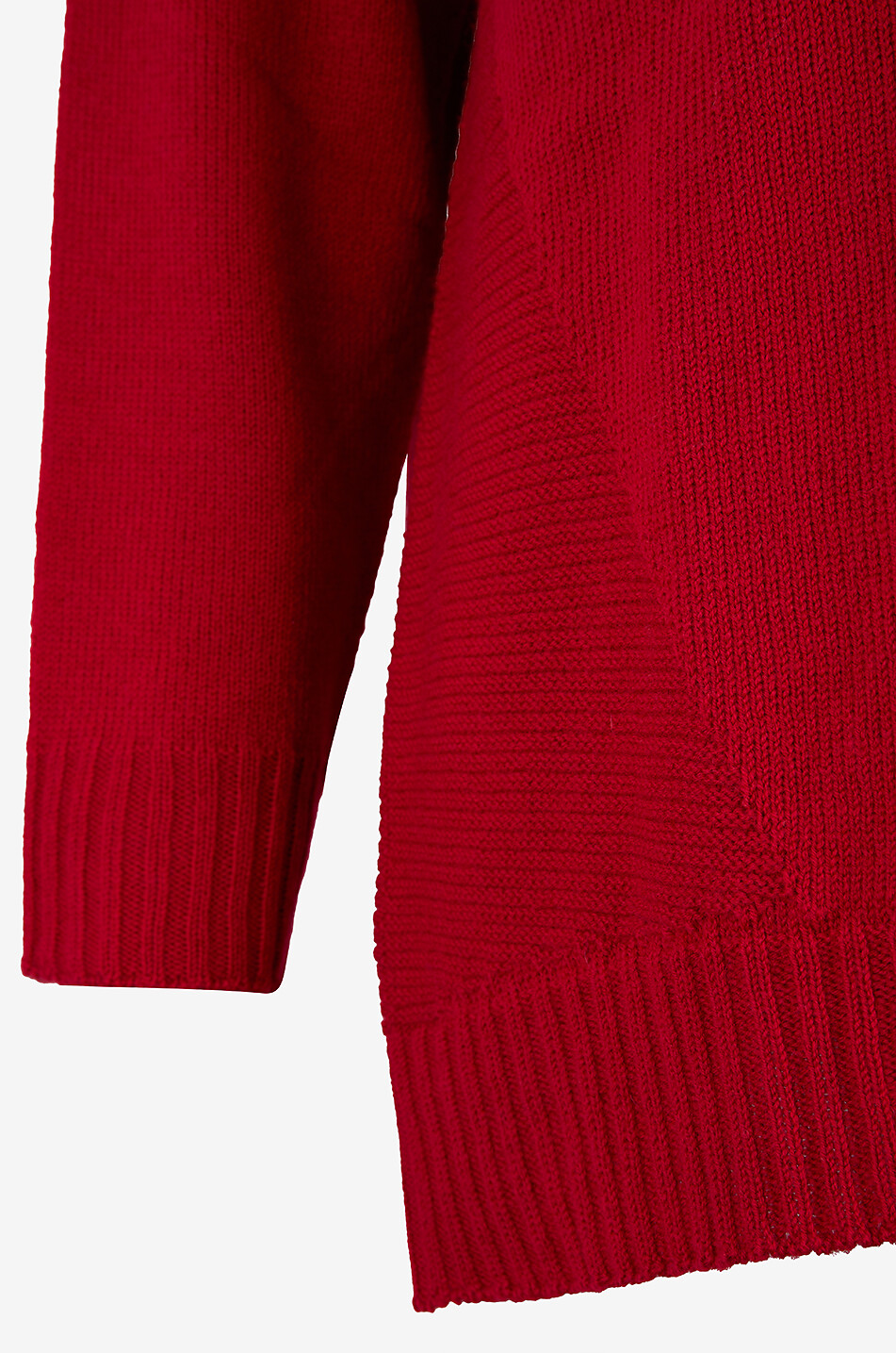MARINA RINALDI Pullover mit V-Ausschnitt aus Strickware Sierra Damen ROT 3