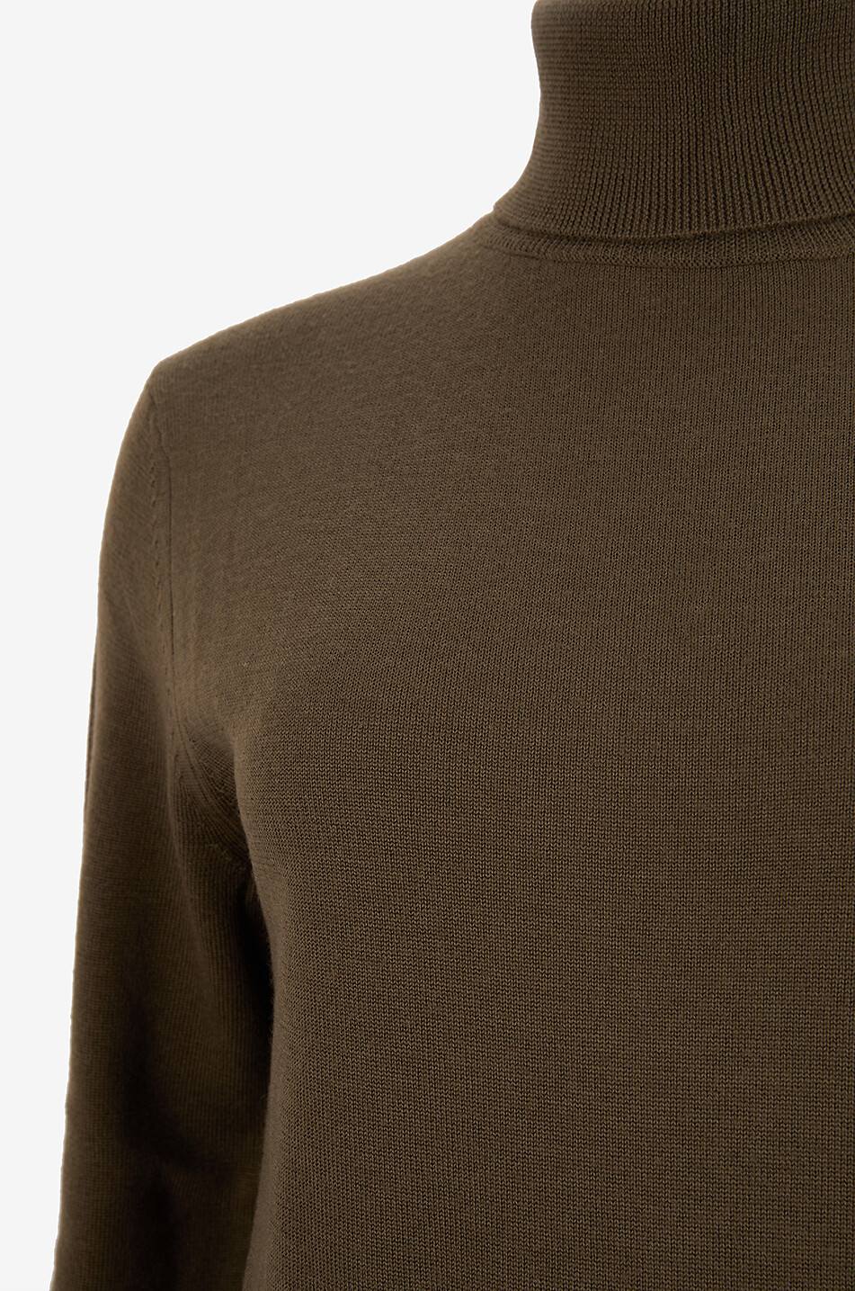 THE FRANKIE SHOP Rollkragenpullover aus Jersey Eve Damen DUNKELGRÜN 3