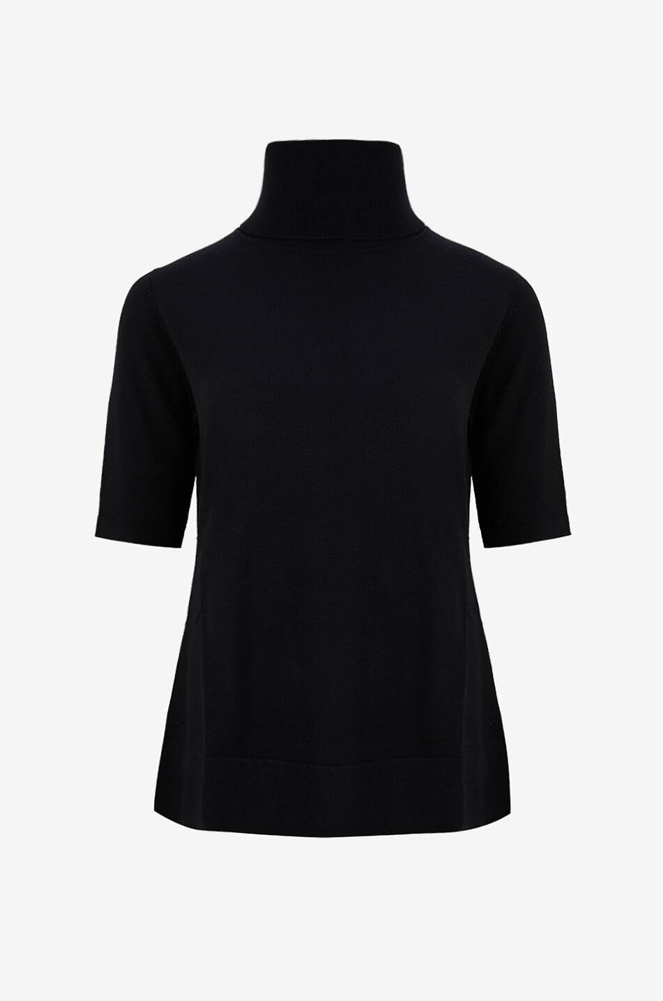 MARINA RINALDI Rollkragenpullover aus Jersey Alfa Damen SCHWARZ 2