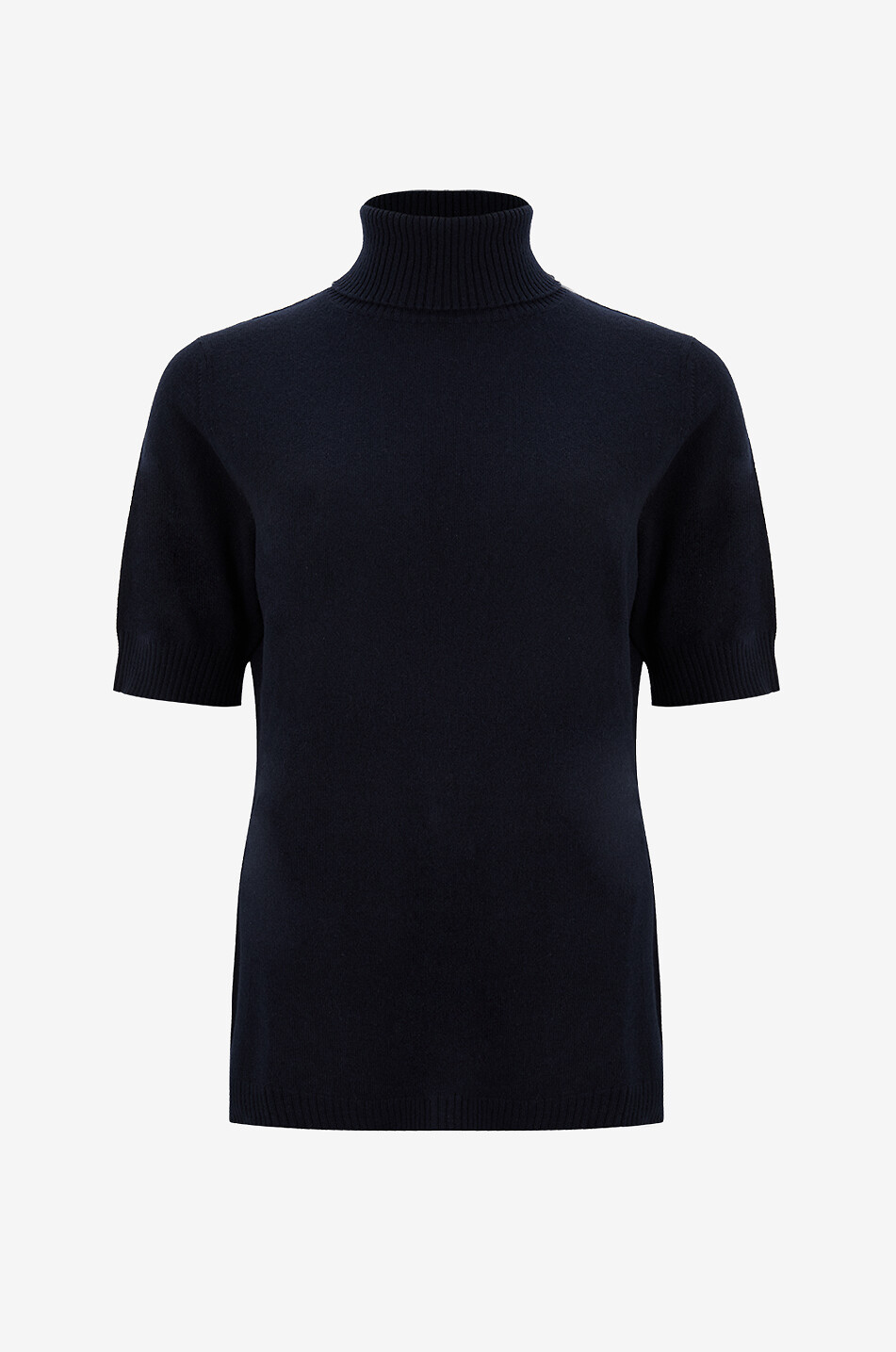 Rollkragenpullover aus Jersey Nepal