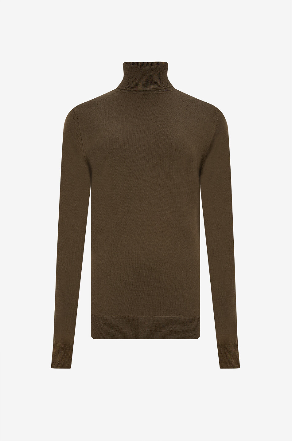 THE FRANKIE SHOP Rollkragenpullover aus Jersey Eve Damen DUNKELGRÜN 1
